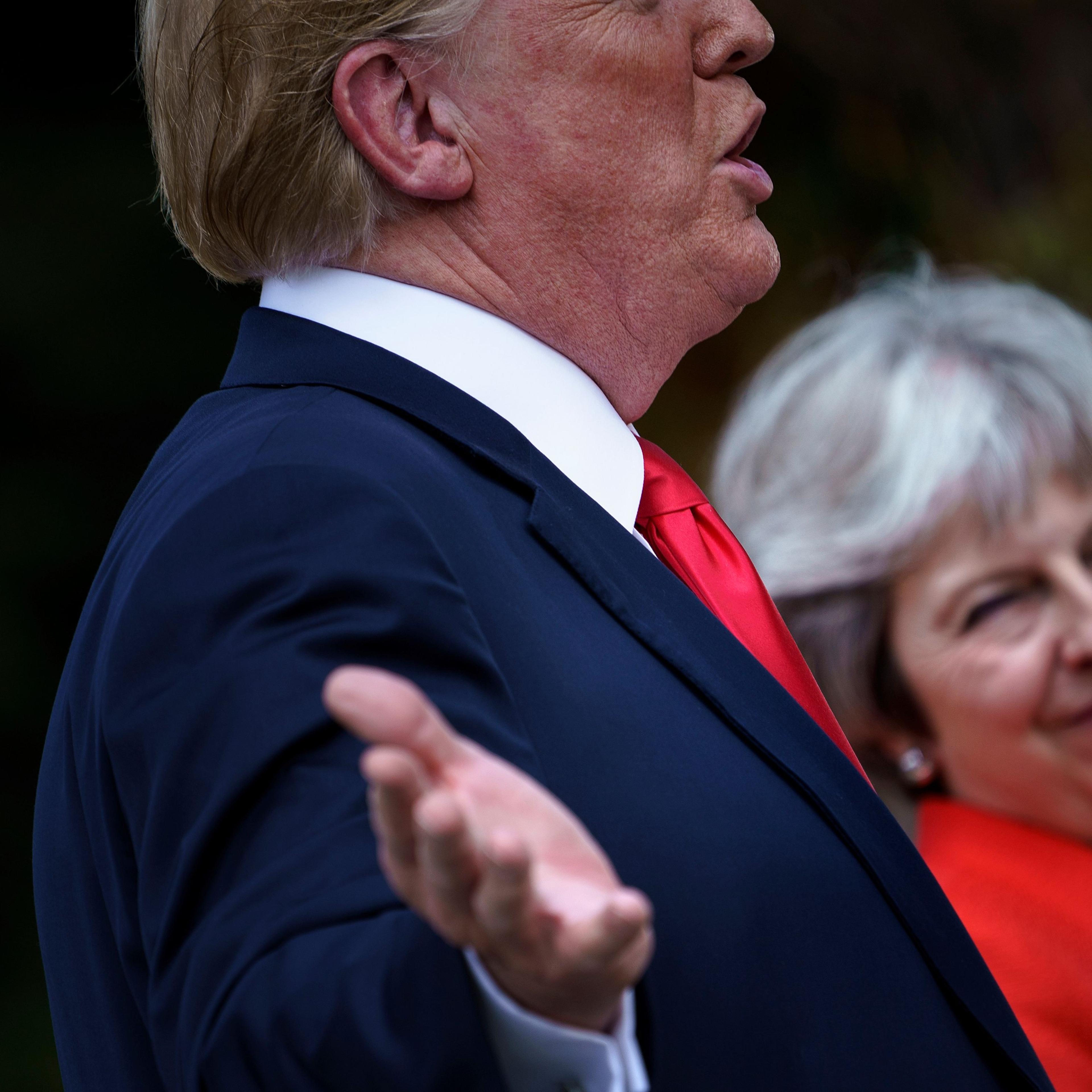 BRITAIN-US-DIPLOMACY-TRUMP