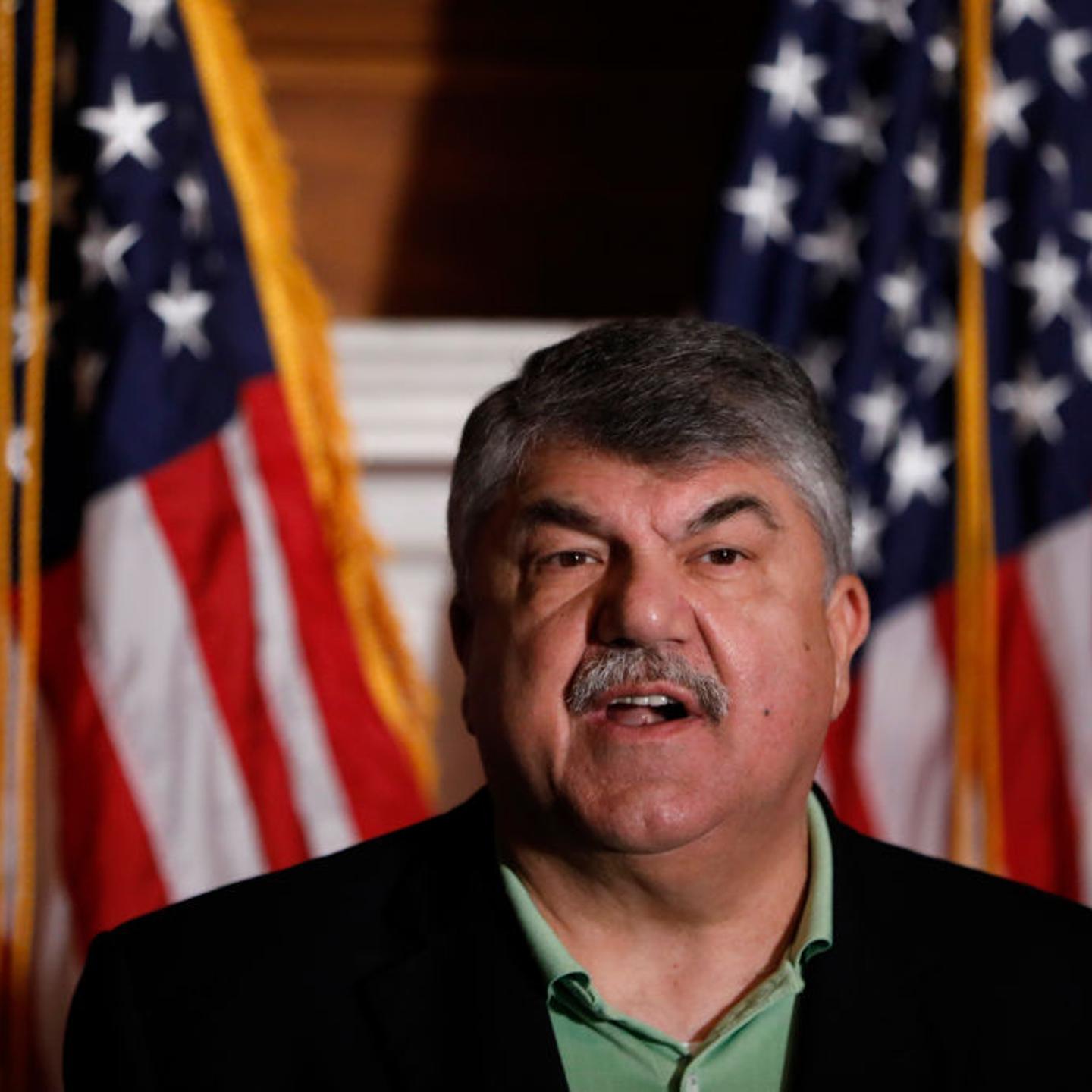 AFL-CIO President Richard Trumka speaks during a news conference at the U.S. Capitol June 28, 2018 in Washington, DC.