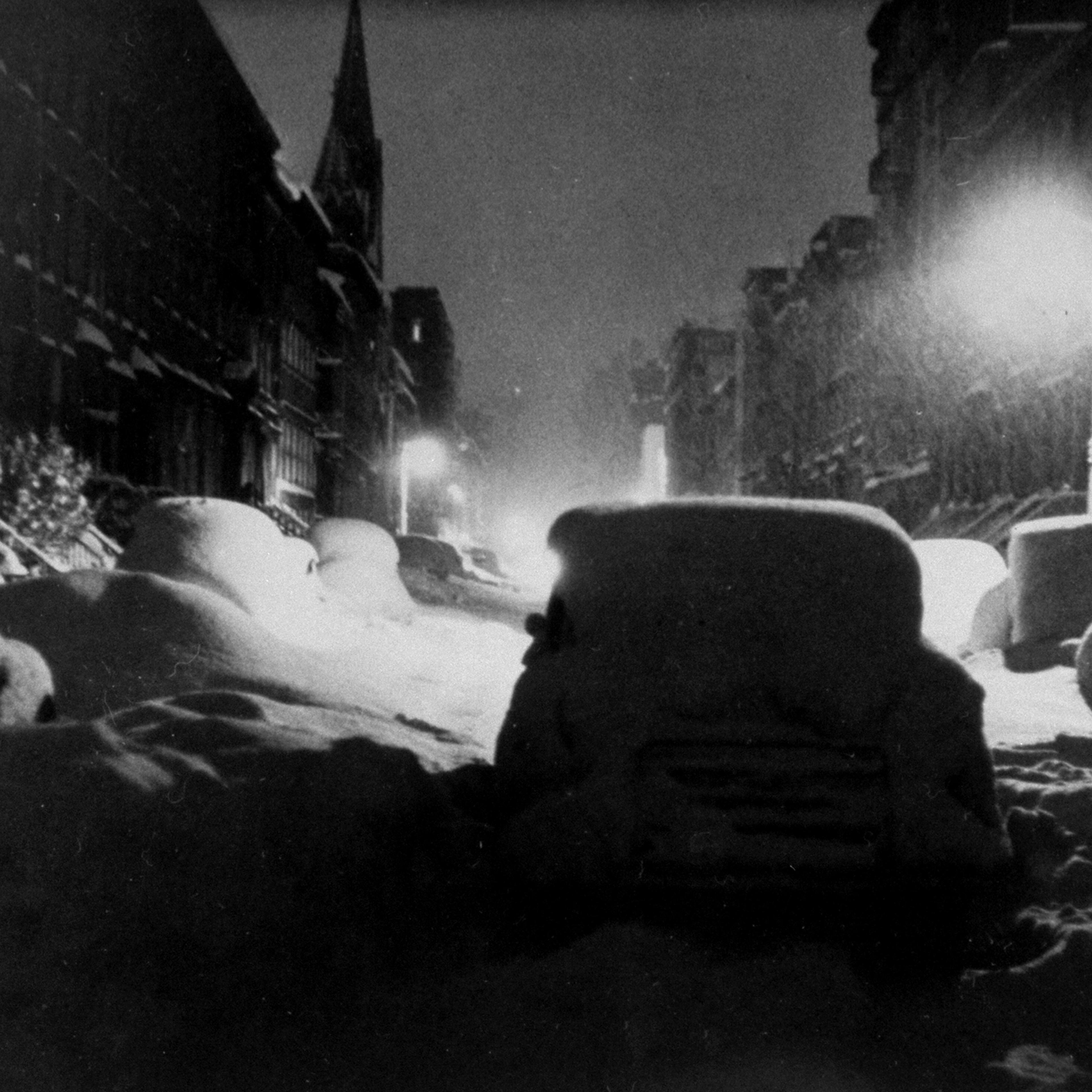 Blizzard, New York City, December 1947.
