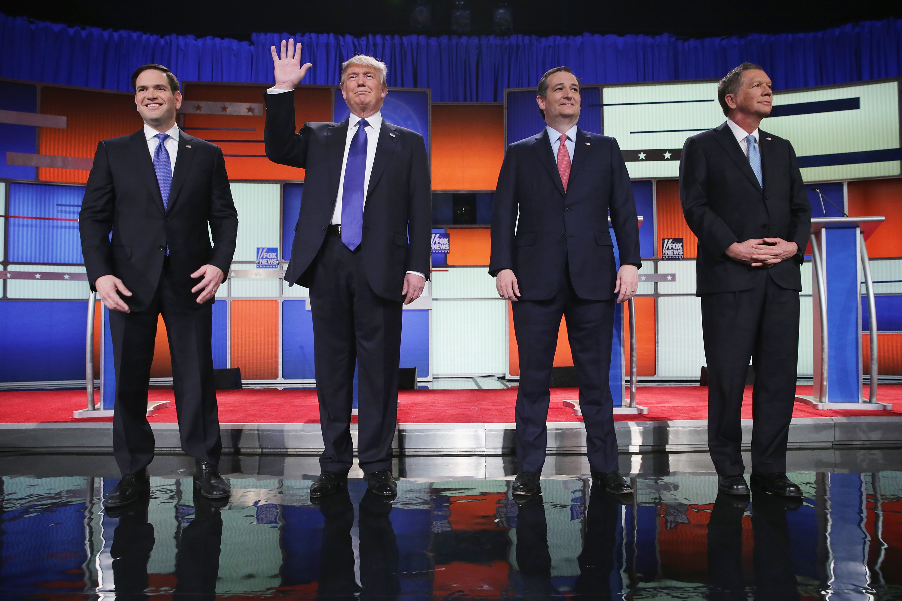 GOP Presidential Candidates Debate In Detroit