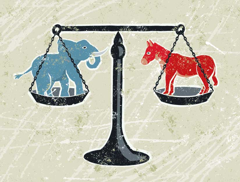 Republicans Democrats