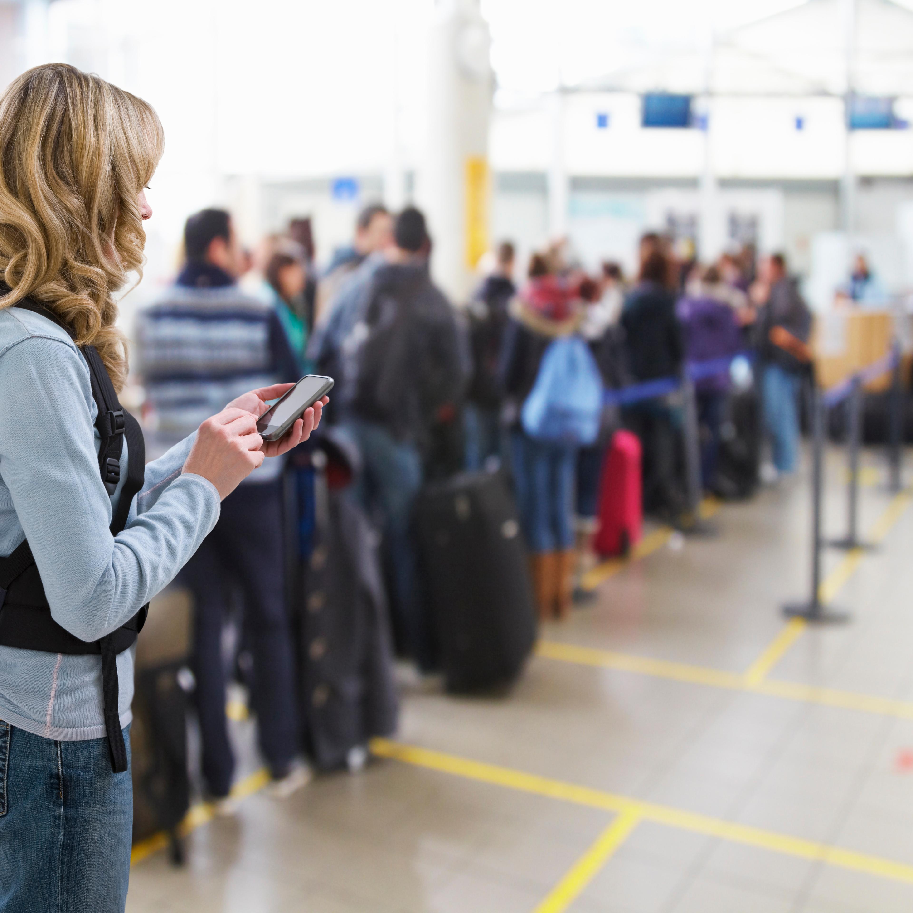 woman-in-line-airport