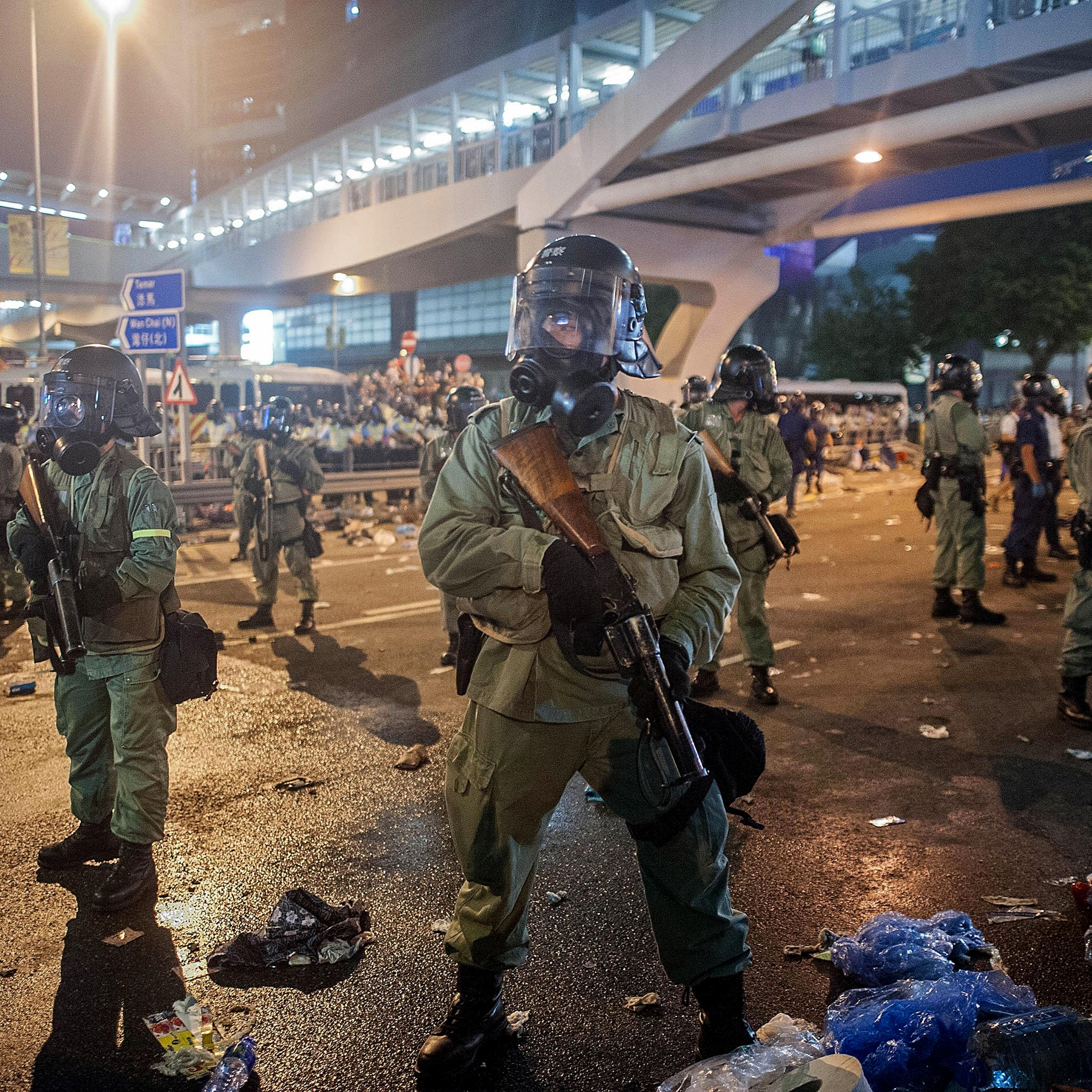 Pro Democracy Supporters Attempt To Bring Hong Kong To A Stand Still With Mass Rally