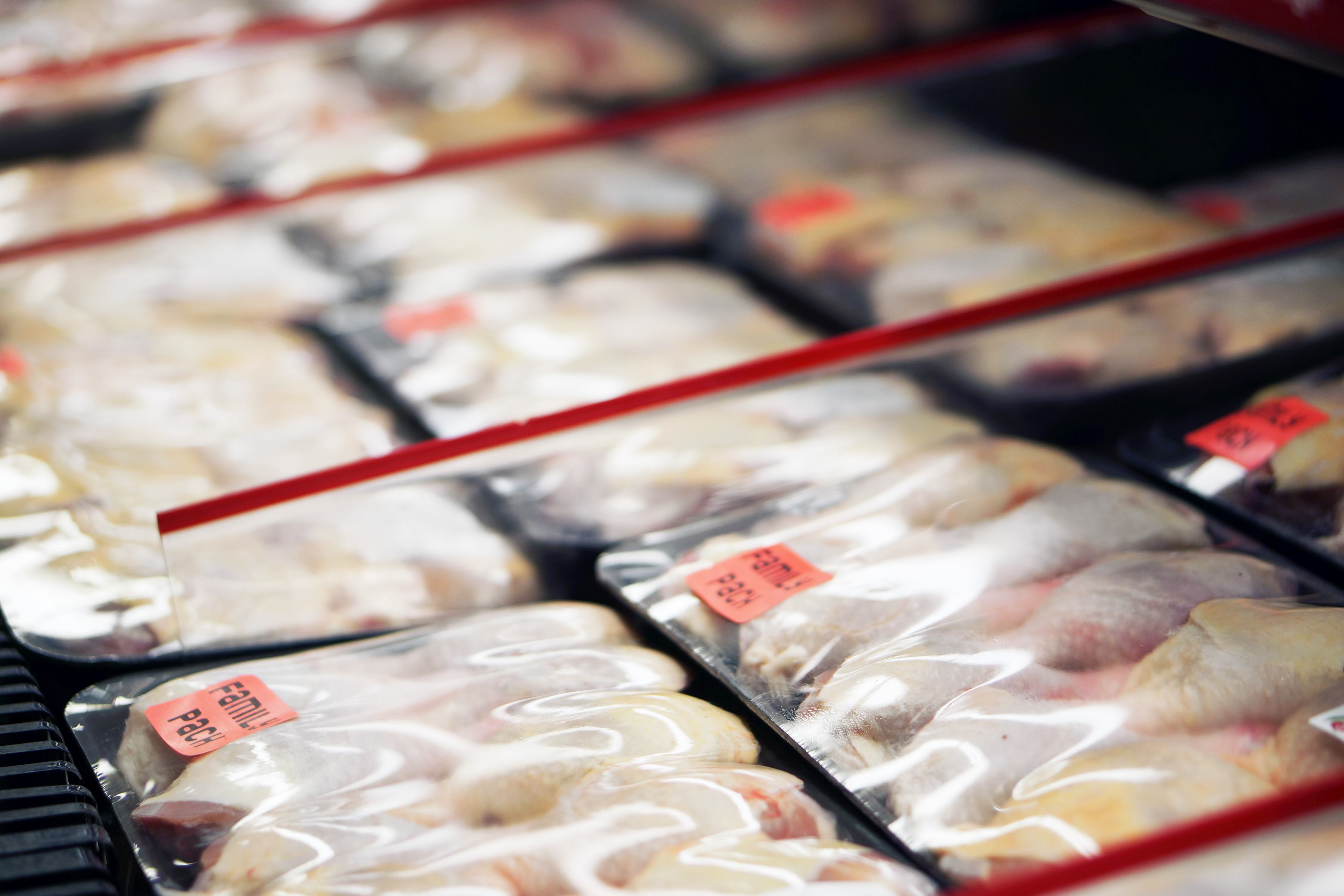 refrigerated chicken legs
