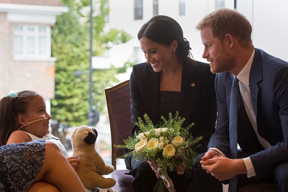 Prince Harry and Meghan Markle during the WellChild Awards