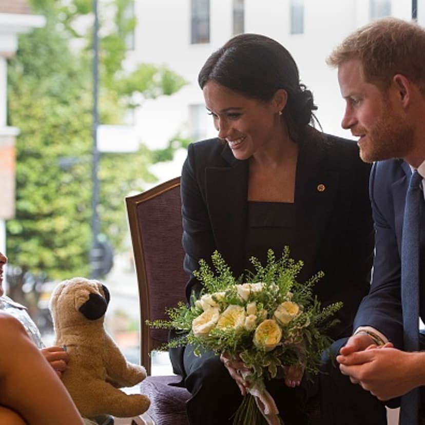 Prince Harry and Meghan Markle during the WellChild Awards
