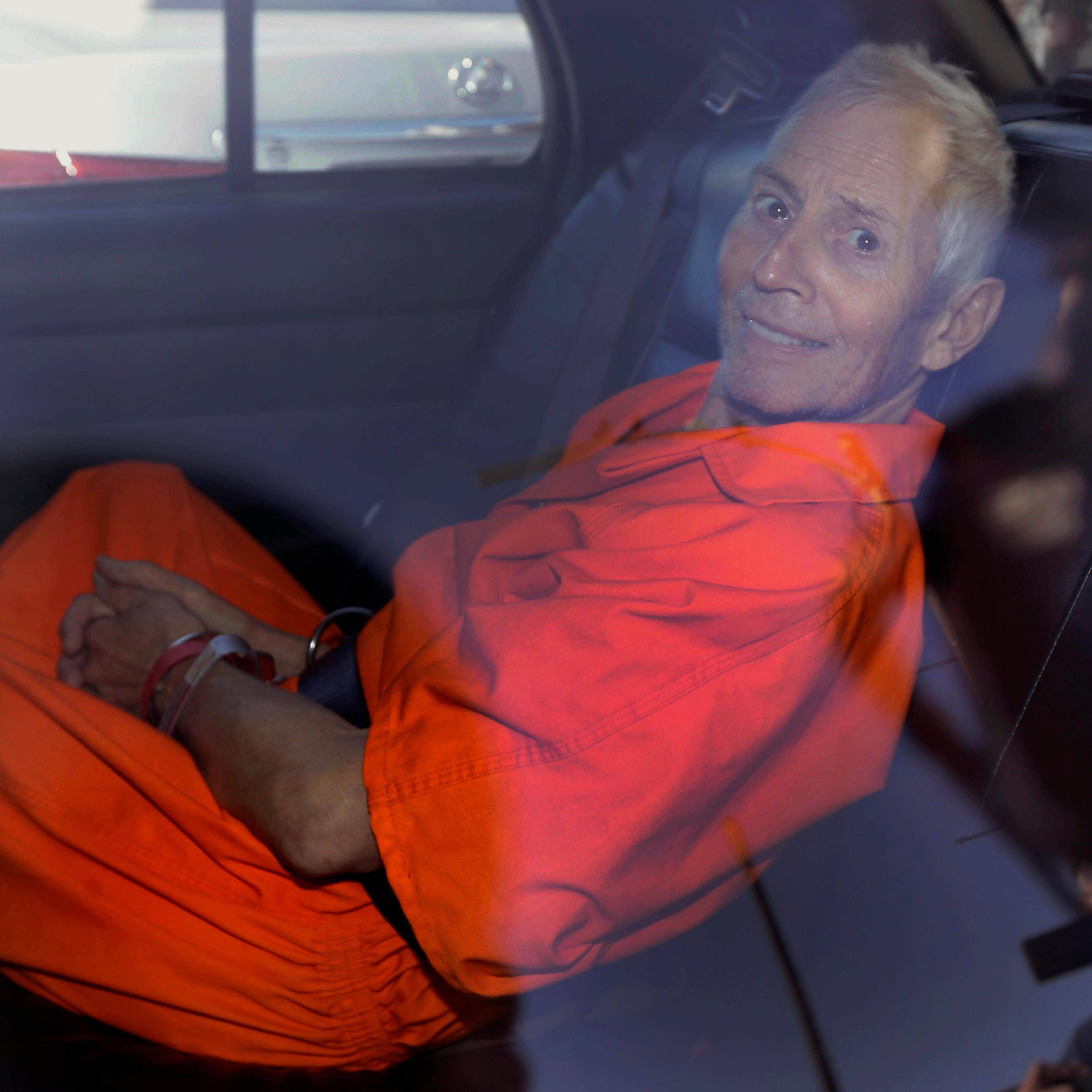 In this Tuesday, March 17, 2015 photo, Robert Durst appears in New Orleans.