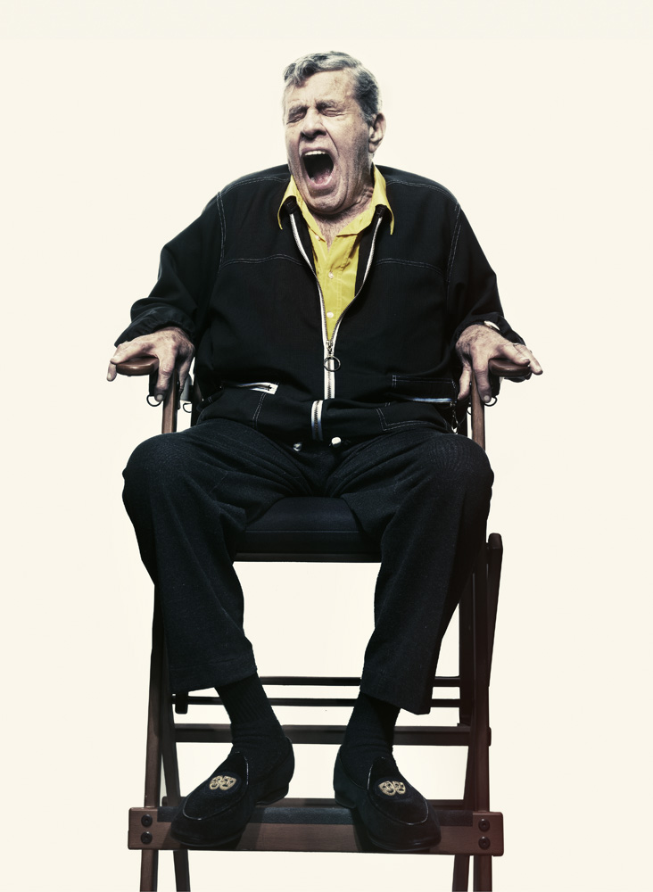 Jerry Lewis, photographed at the Tennessee Performing Arts Center in Nashville.