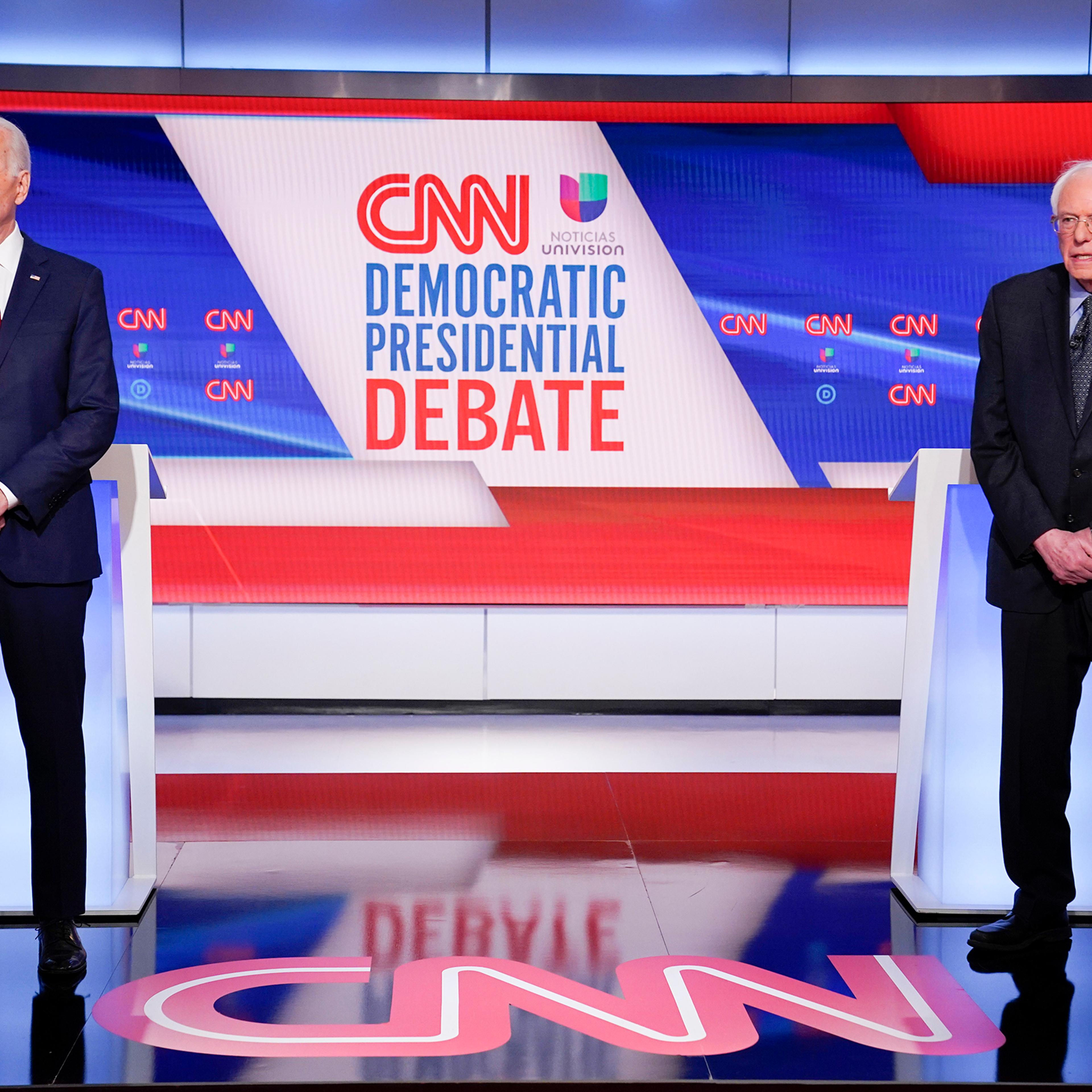 Joe Biden,Bernie Sanders