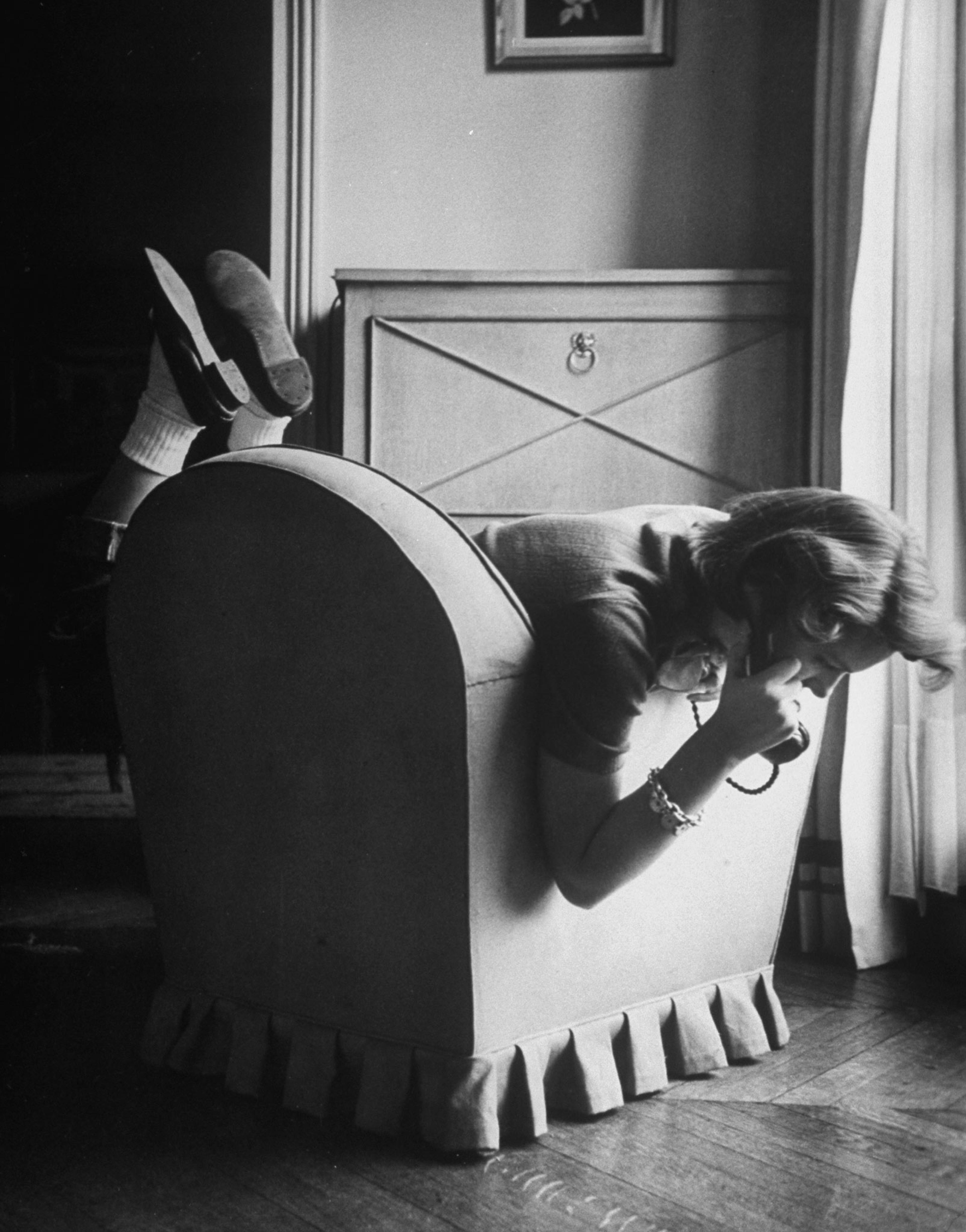 American teens in Paris 1952