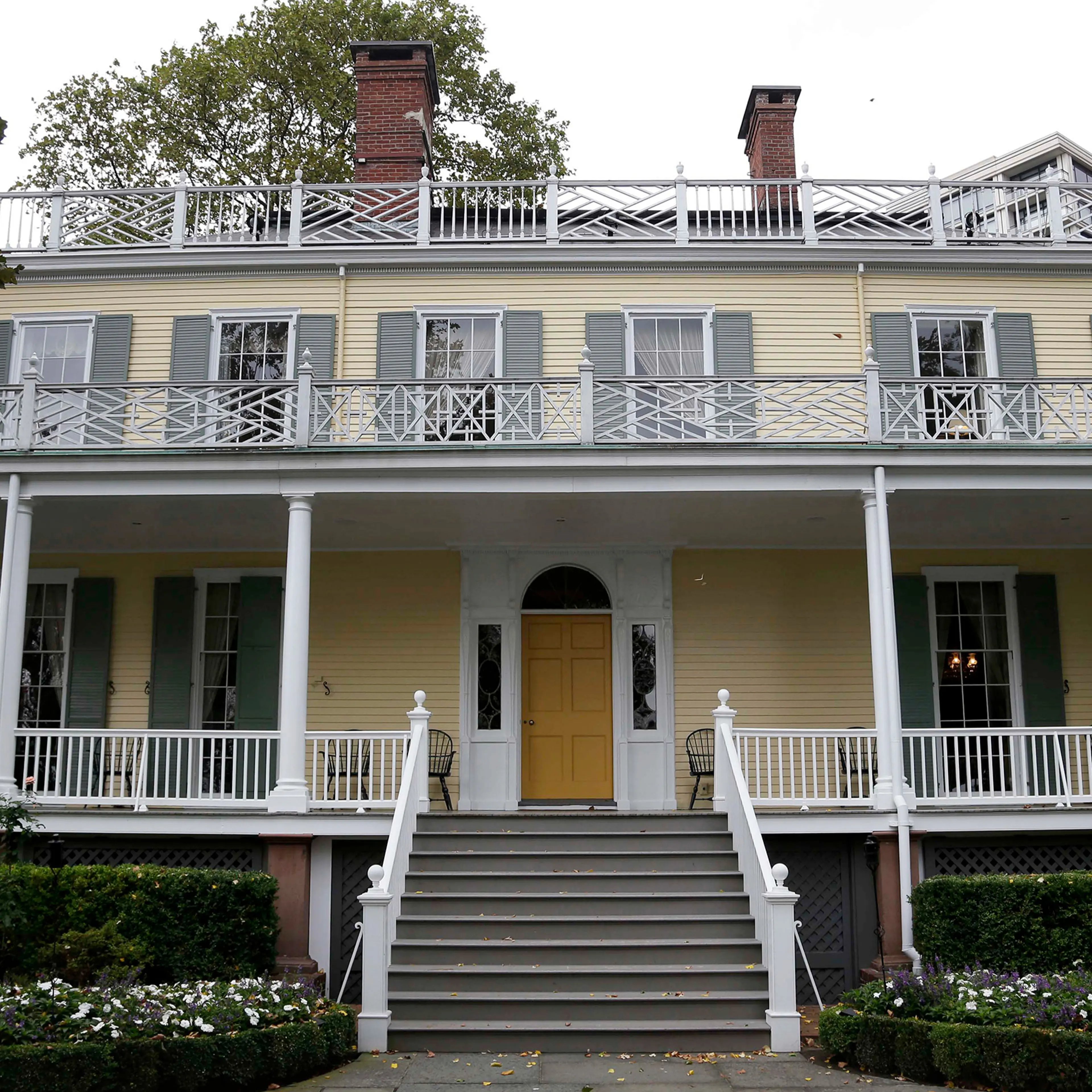 The exterior of Gracie Mansion, the mayor's official residence, in New York on Oct. 7, 2013.