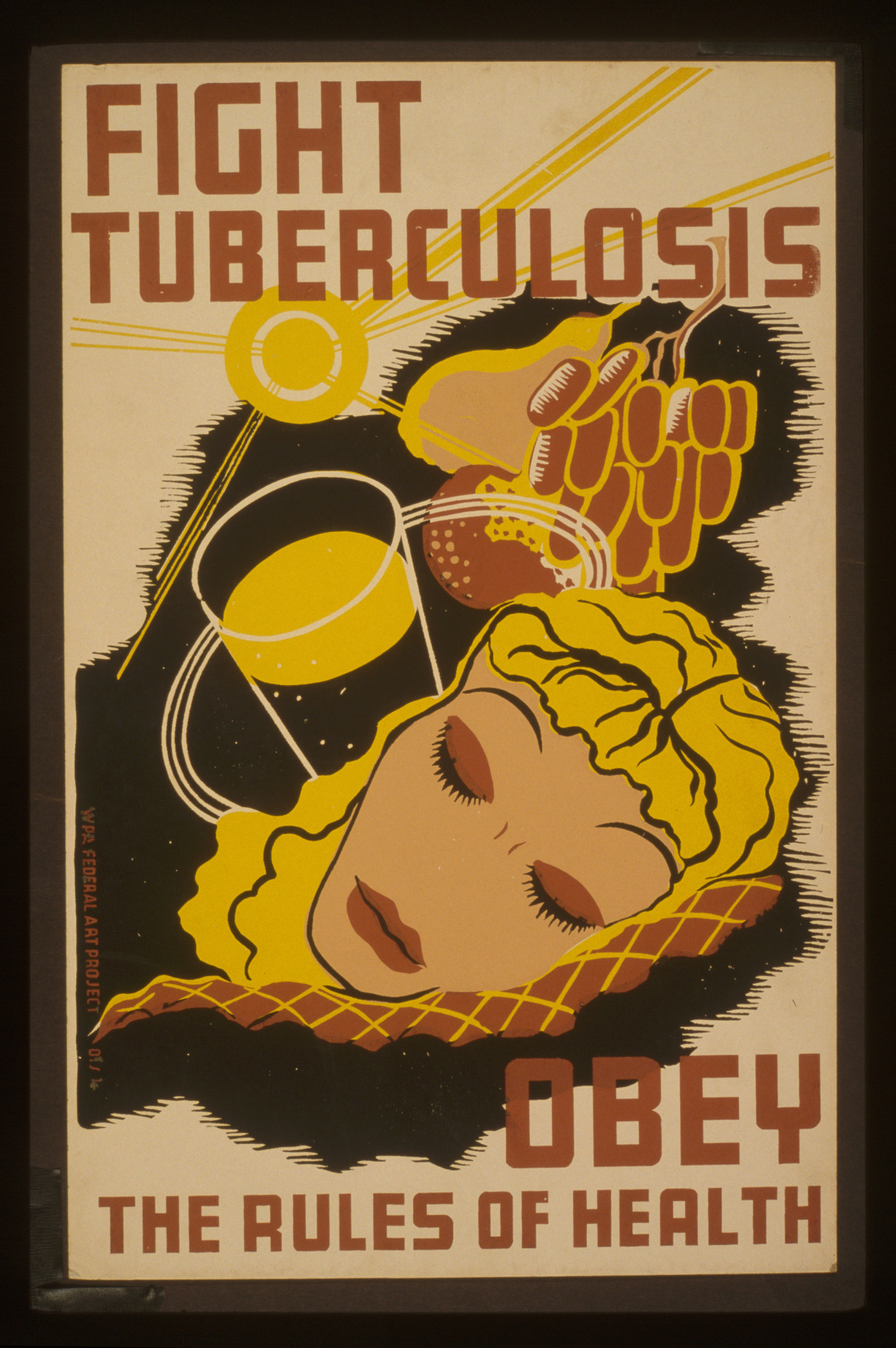 Health posters from the WPA, Works Progress Administration