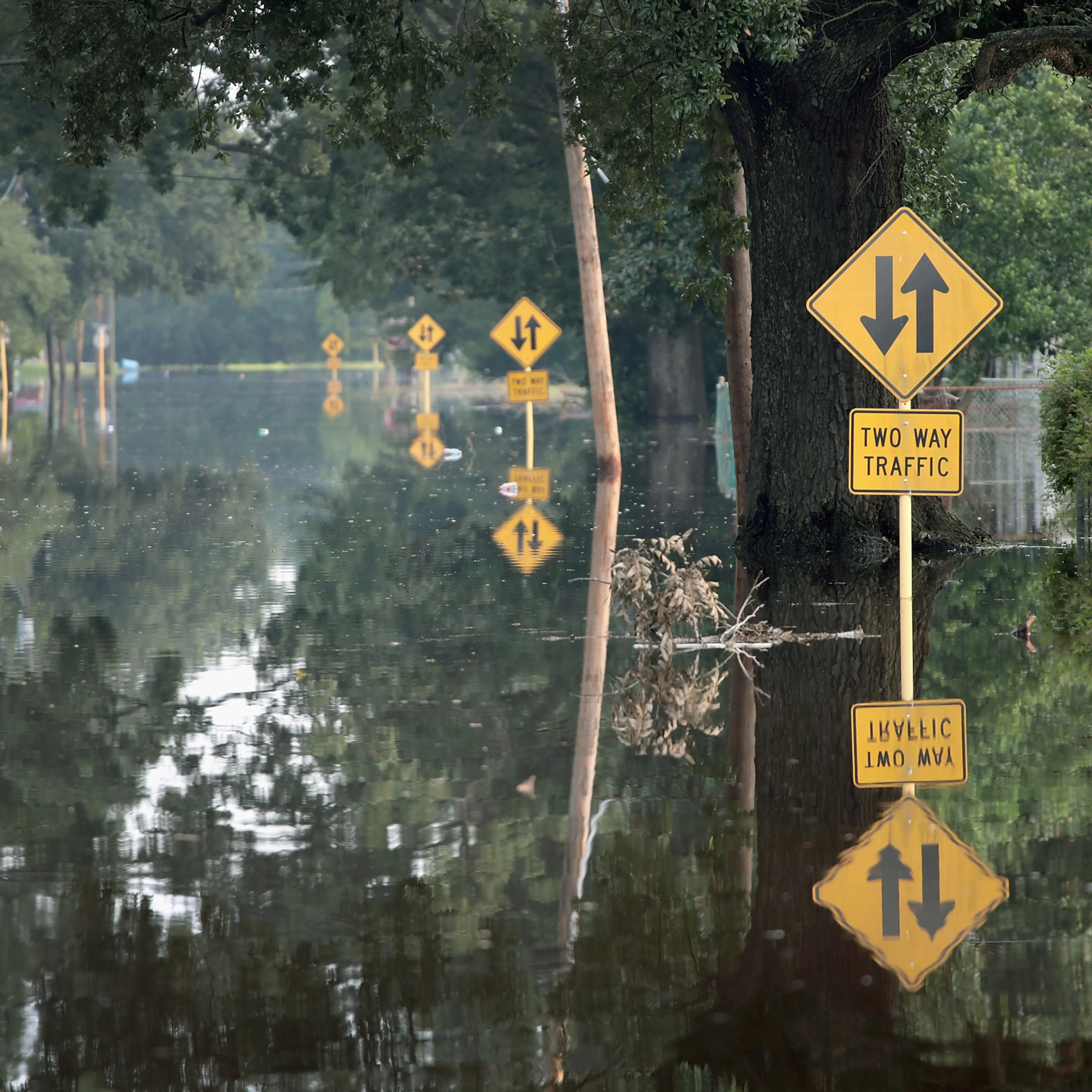 Southeast Texas Inundated After Harvey Makes Second Pass Over The Region