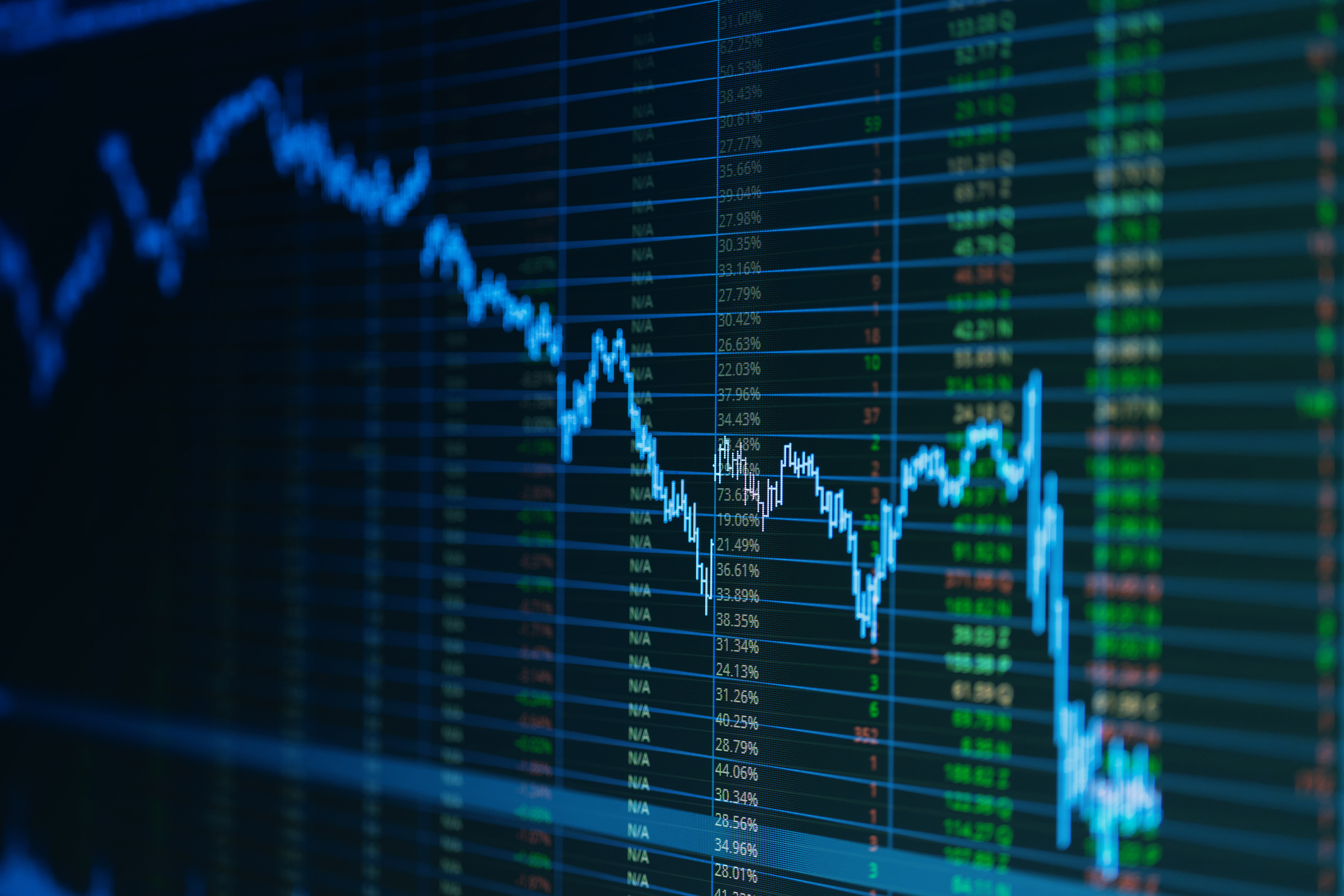 Full Frame Shot Of Stock Market Data