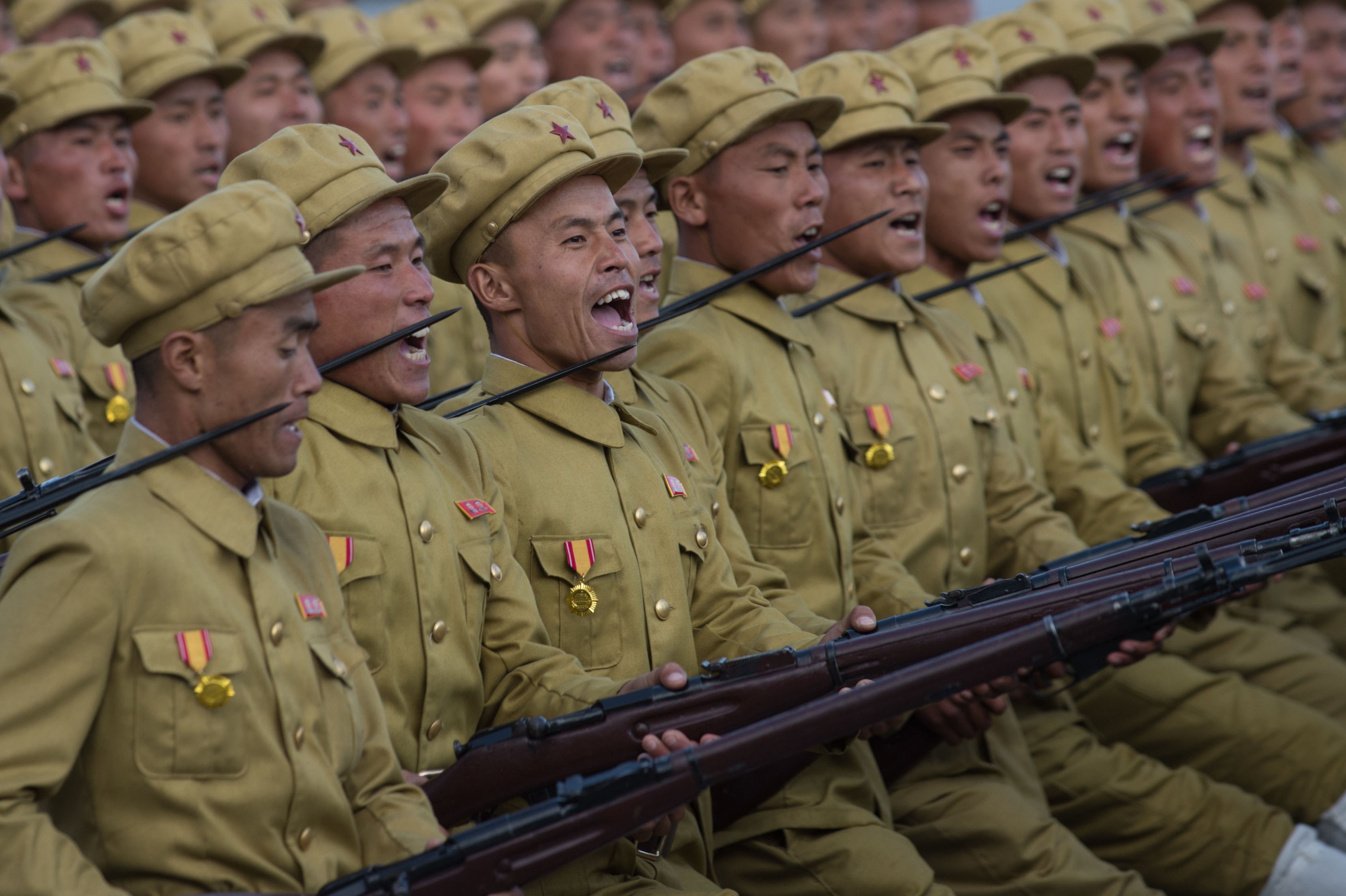 NKOREA-POLITICS-ANNIVERSARY-MILITARY