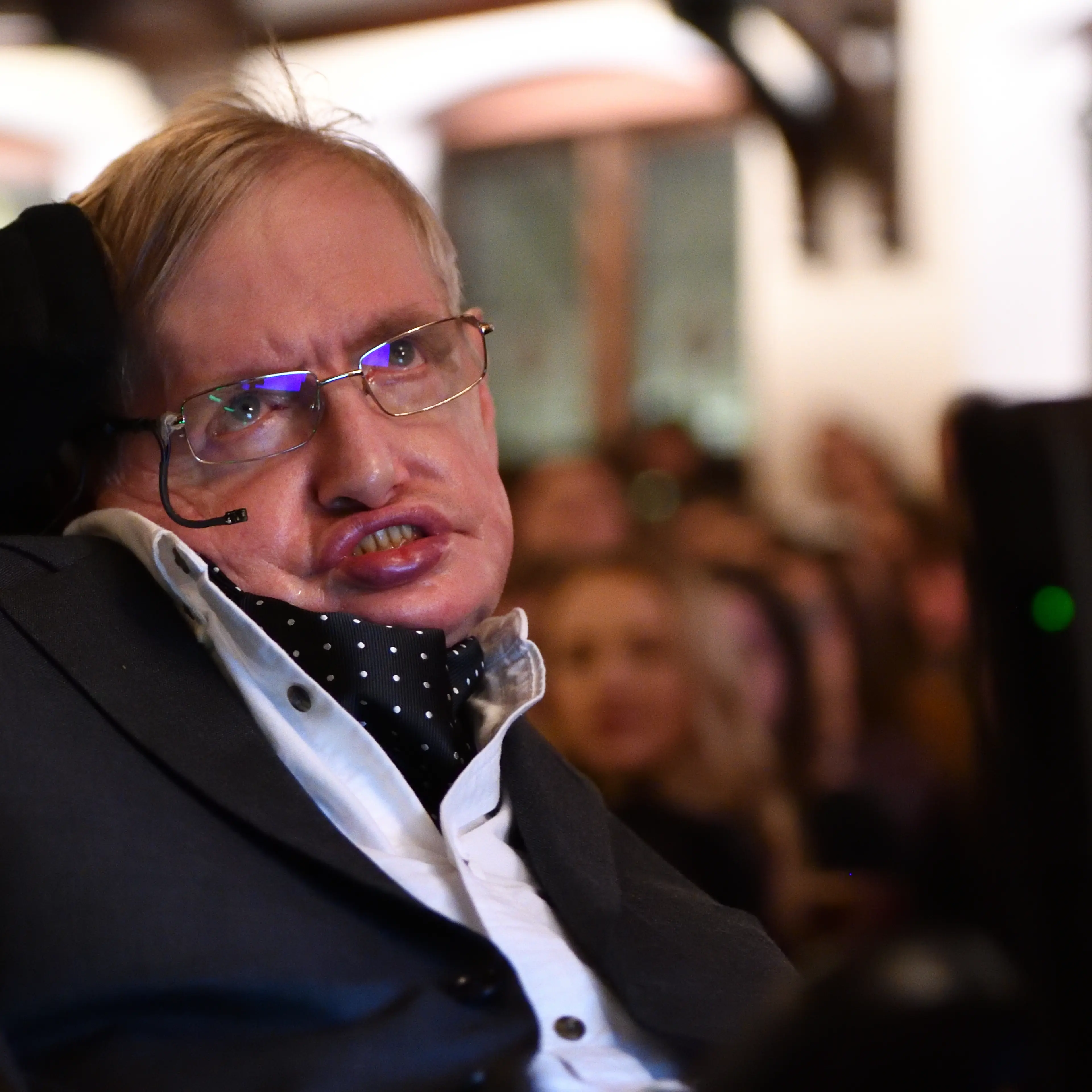 Stephen Hawking Addresses The Cambridge Union