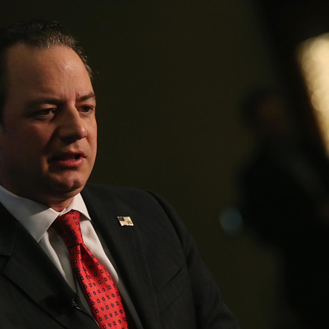 DNC Chairman Reince Priebus participates in a Politico Playbook breakfast forum, May 6, 2016 in Washington, DC.