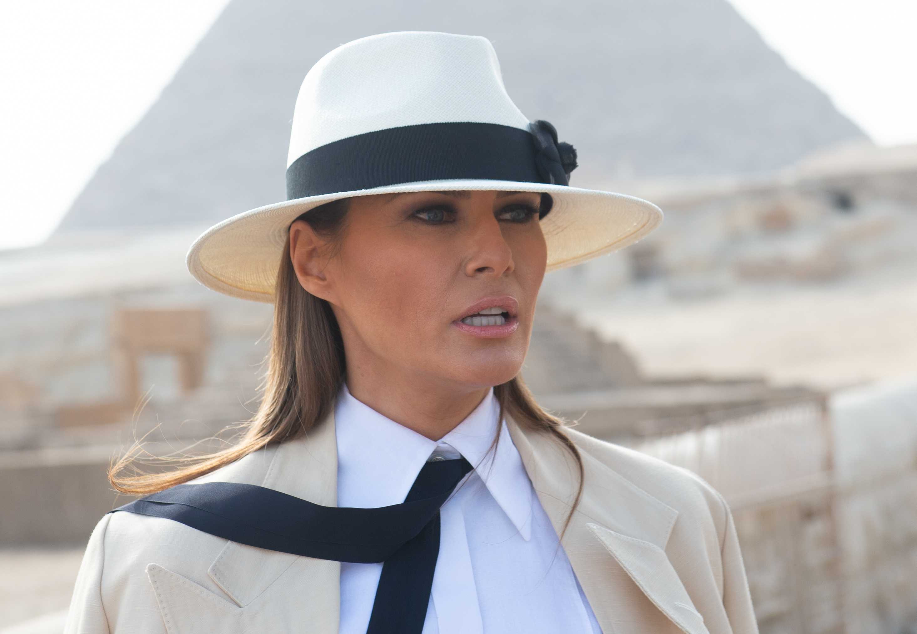 EGYPT-US-DIPLOMACY-MELANIA