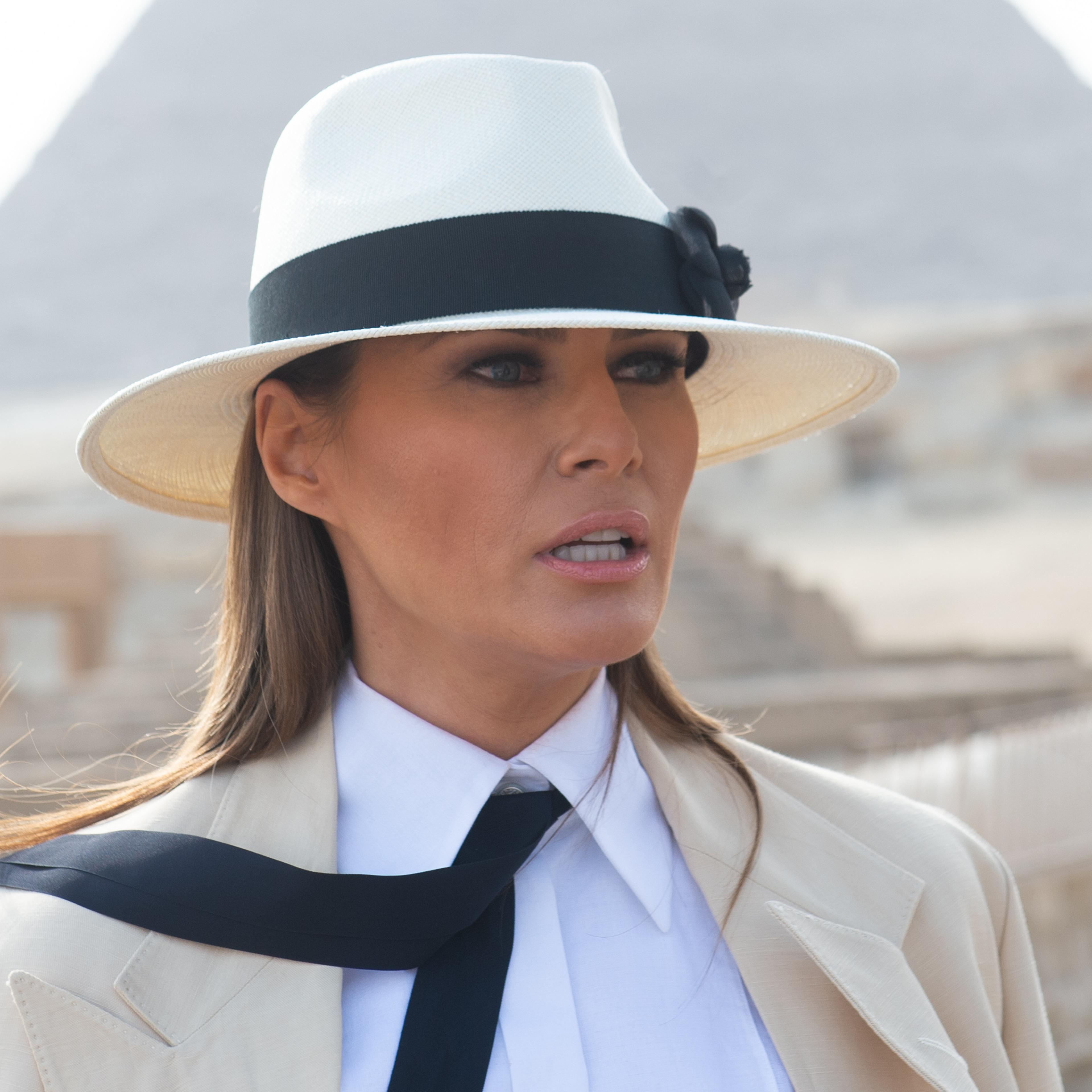 EGYPT-US-DIPLOMACY-MELANIA