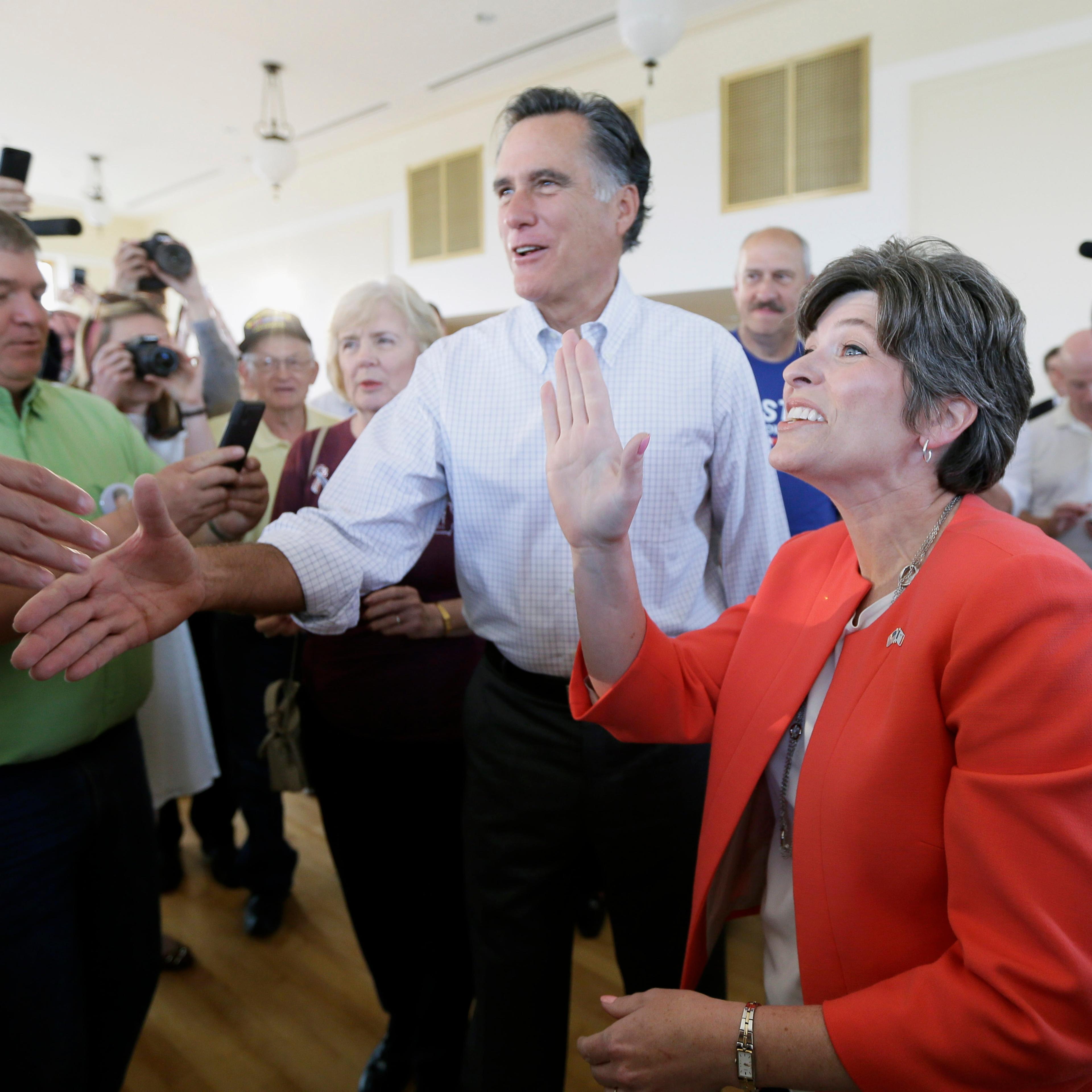 Joni Ernst, Mitt Romney