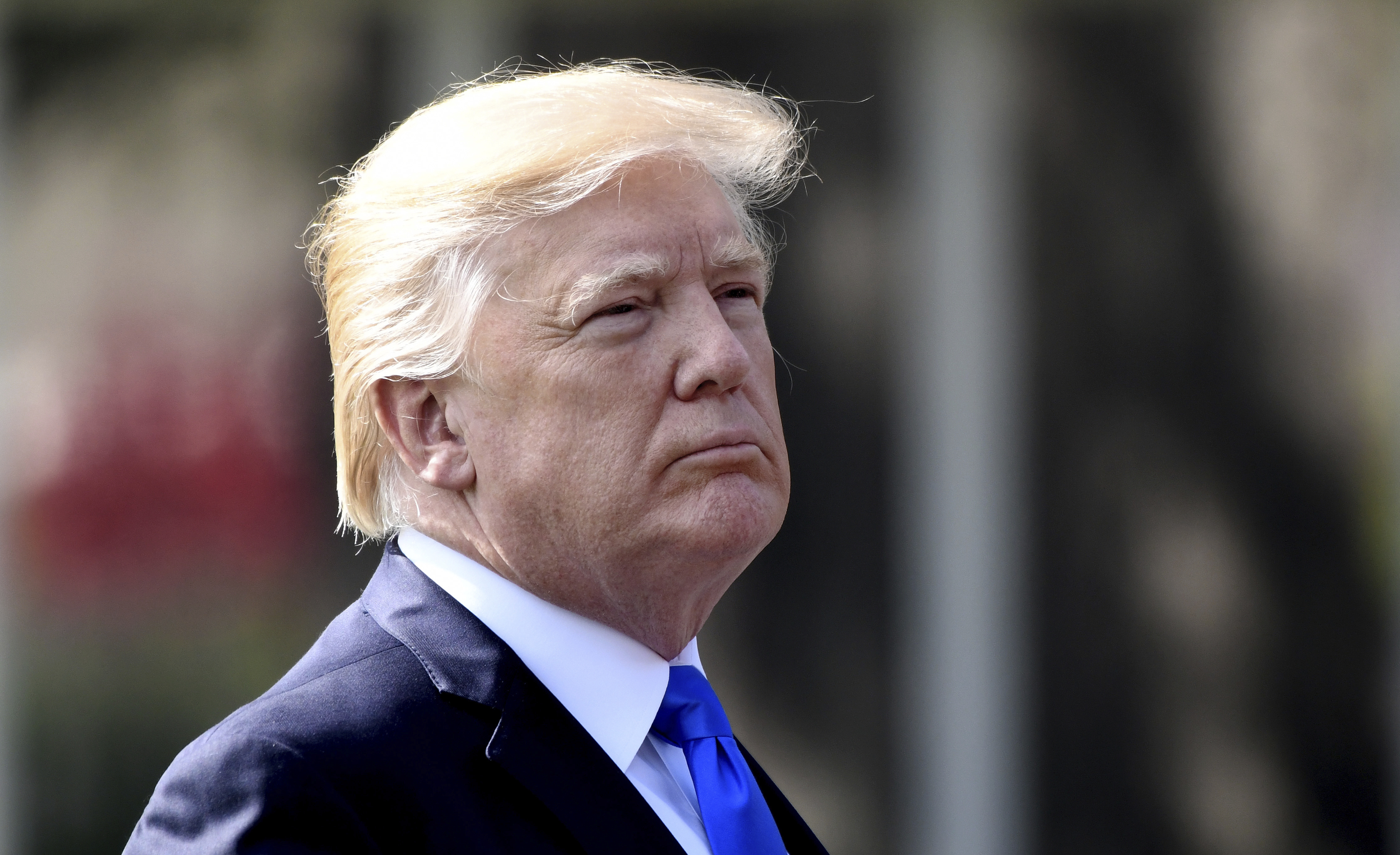 President Trump departs the White House en route to Dallas, Texas - DC