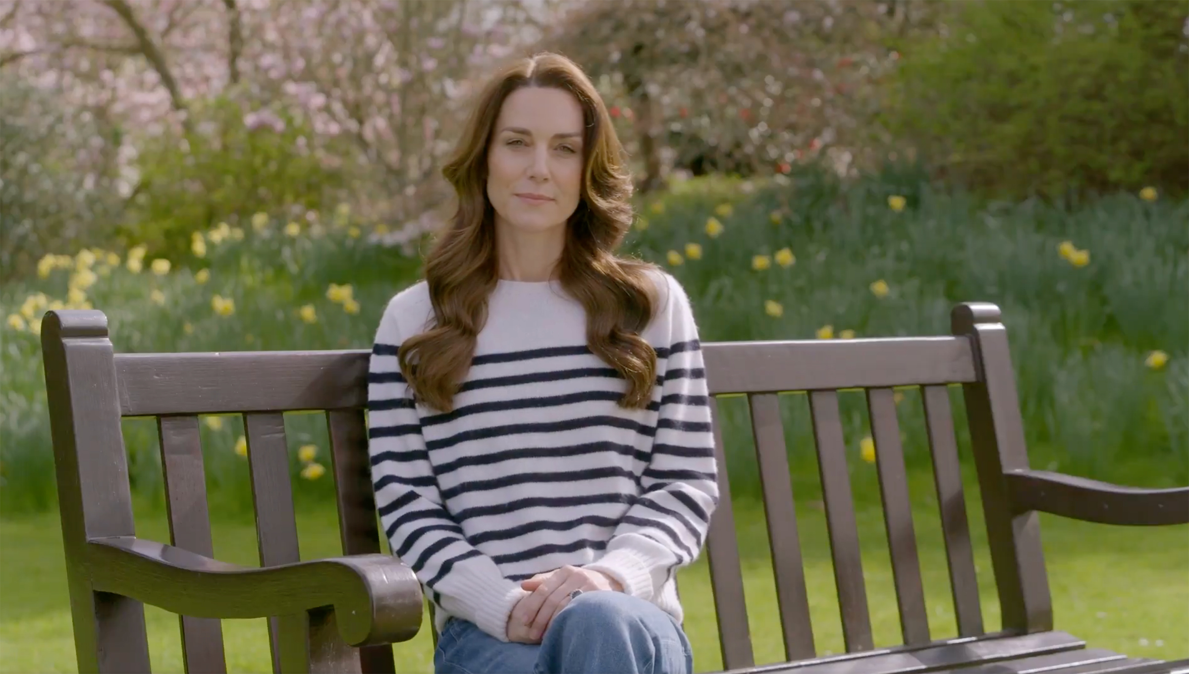 Kate Middleton reveals cancer diagnosis in a video.
