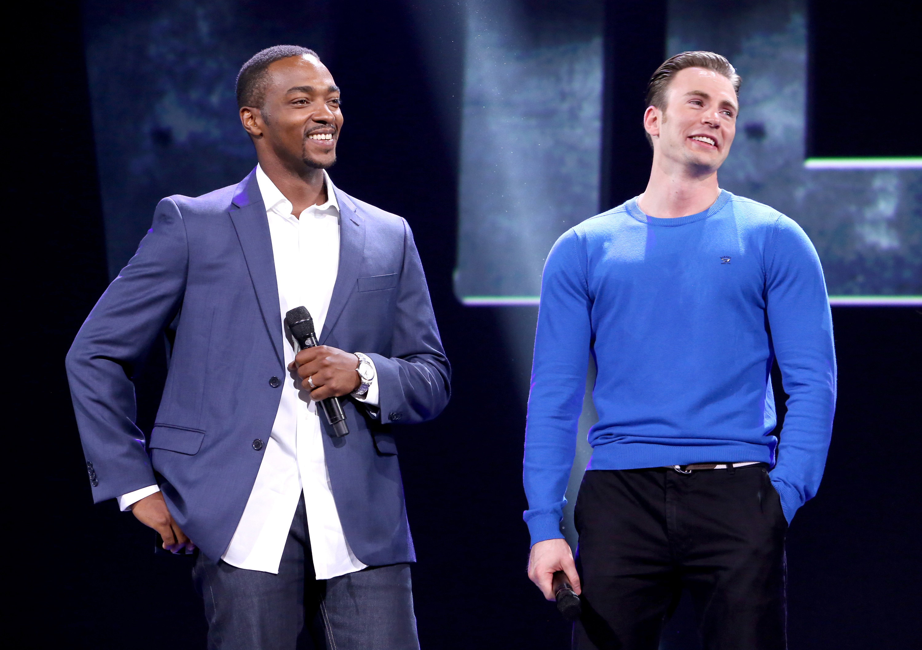 Anthony Mackie Chris Evans