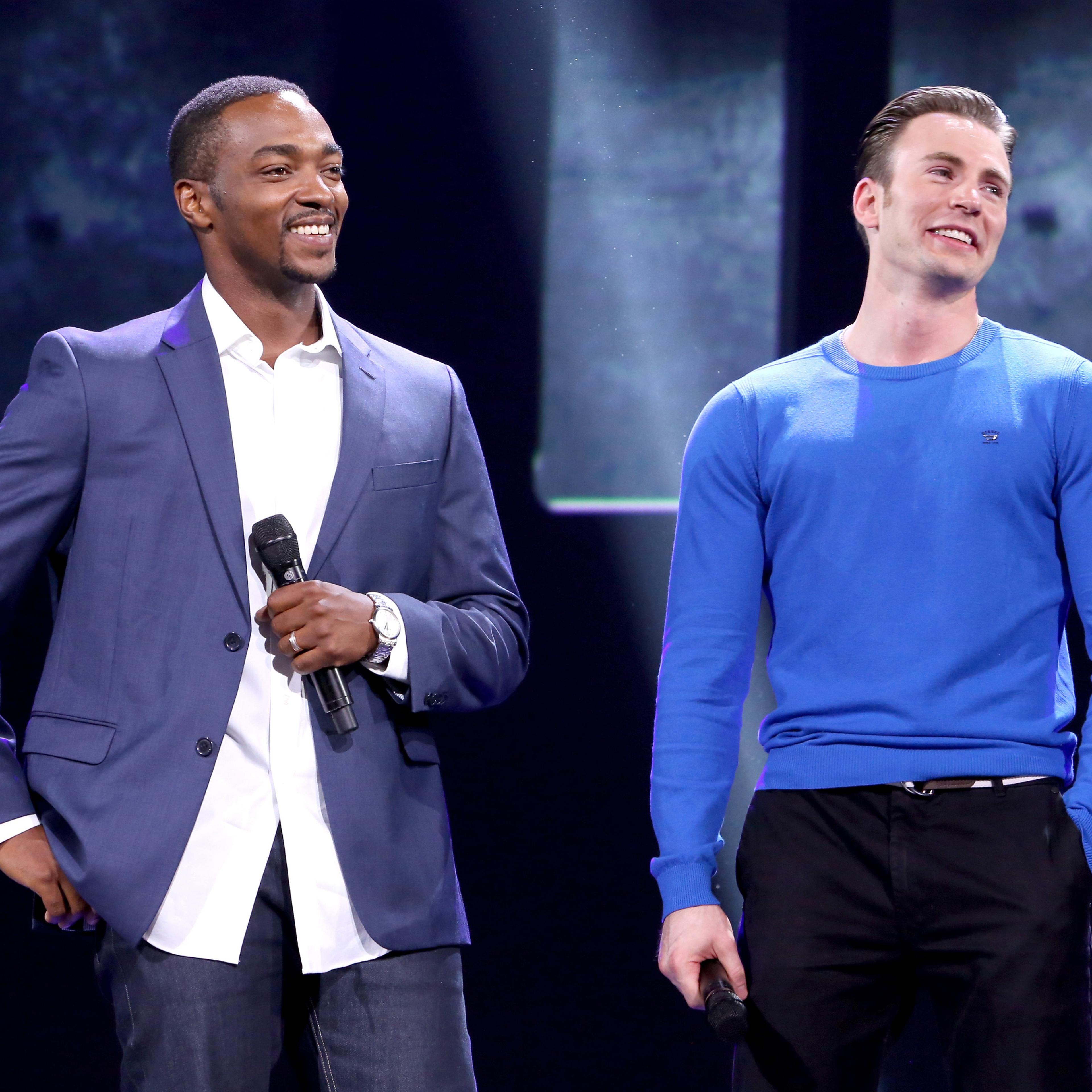 Anthony Mackie Chris Evans