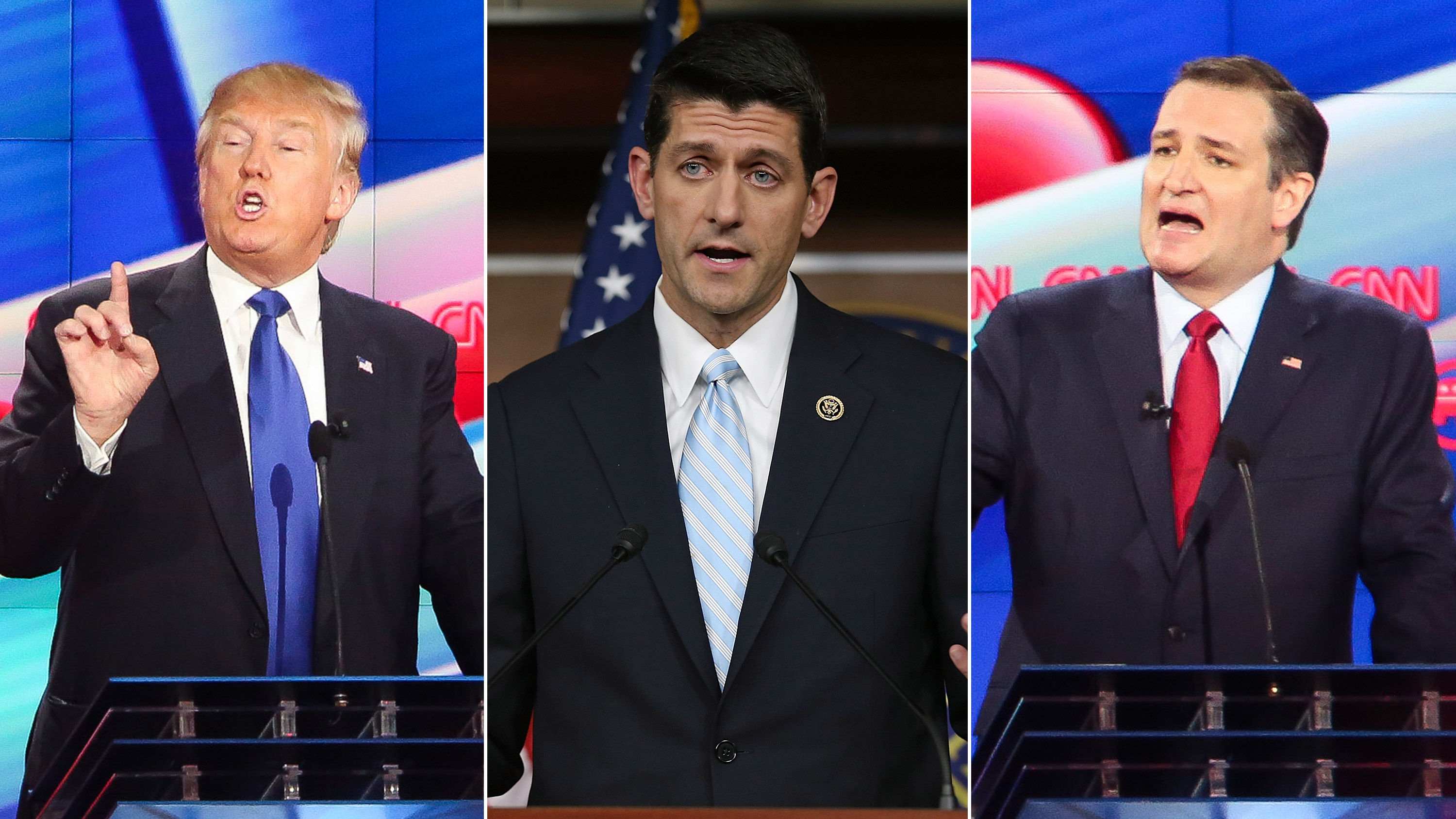 trump, ryan, cruz