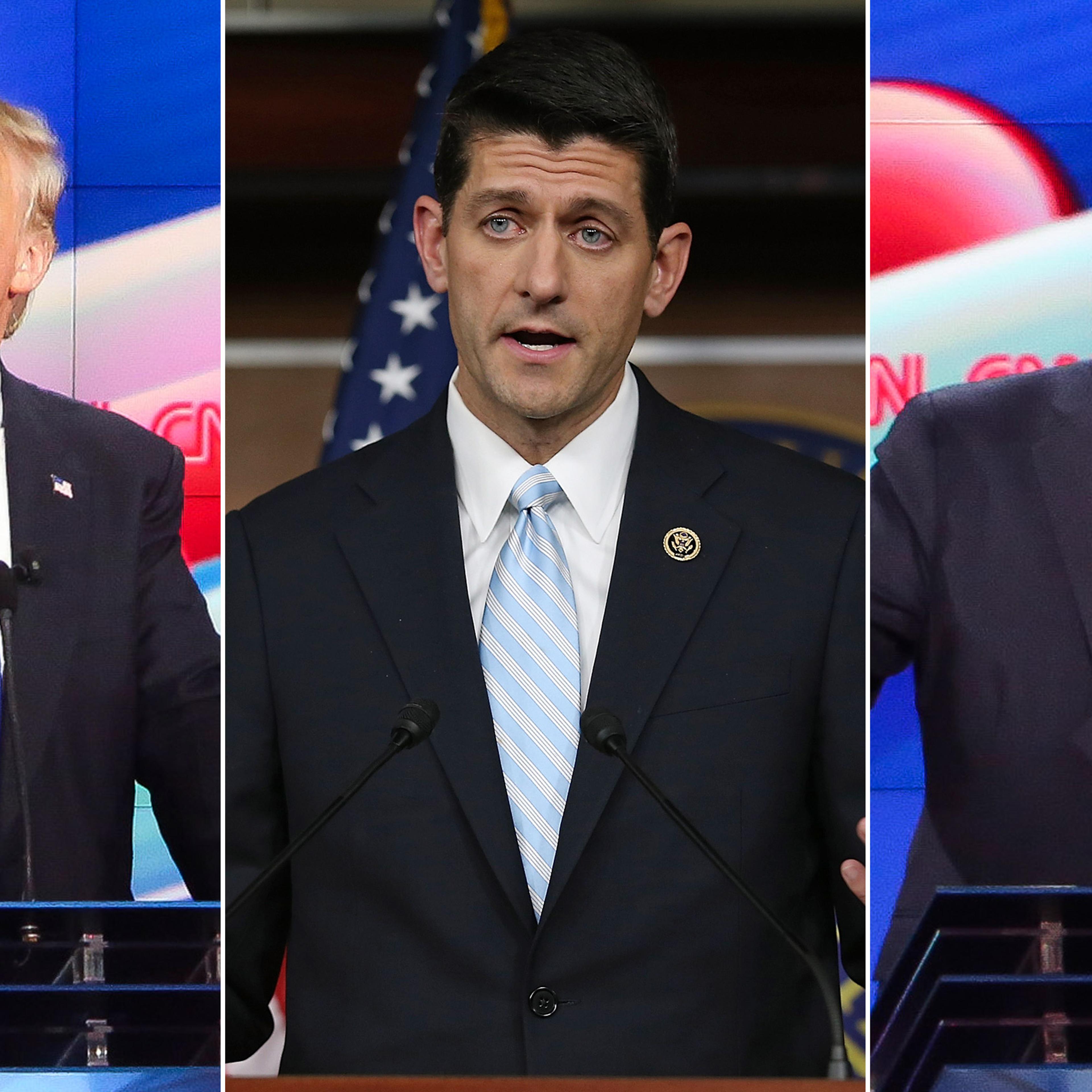 trump, ryan, cruz