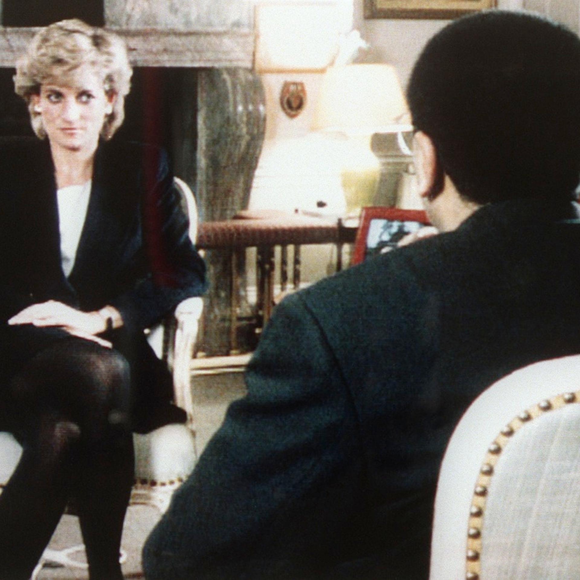 Princess Diana and Martin Bashir