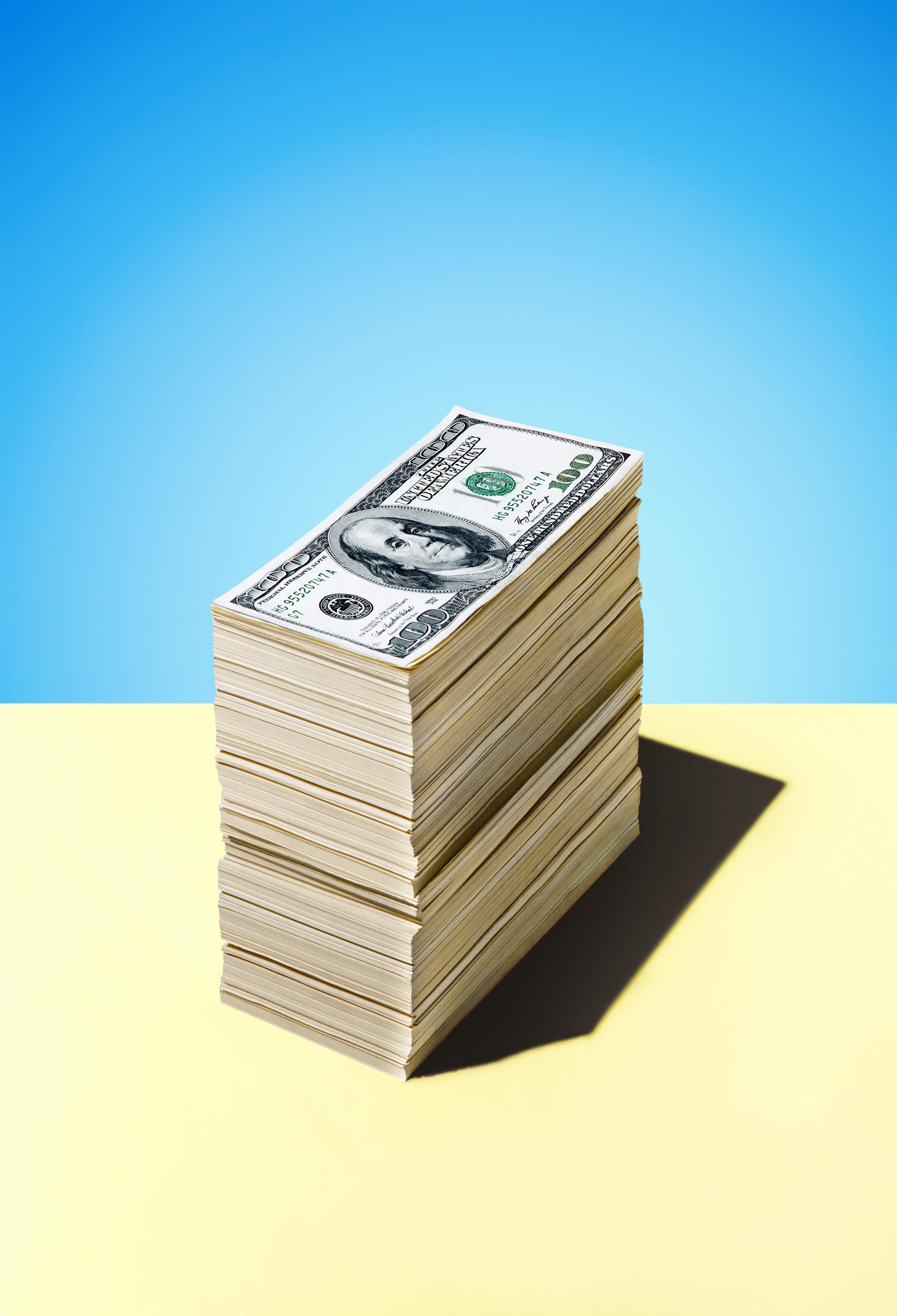 Stack of money
