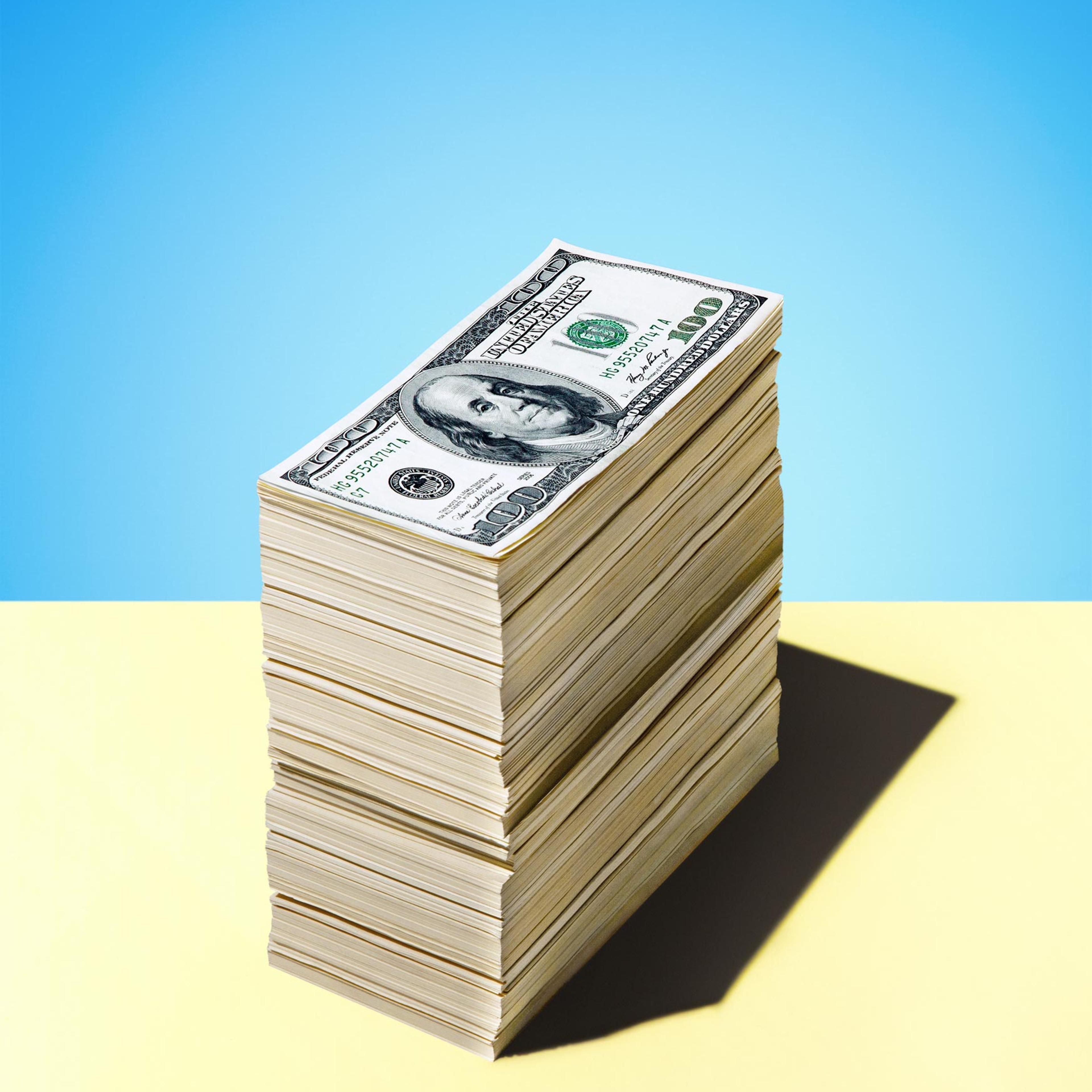 Stack of money