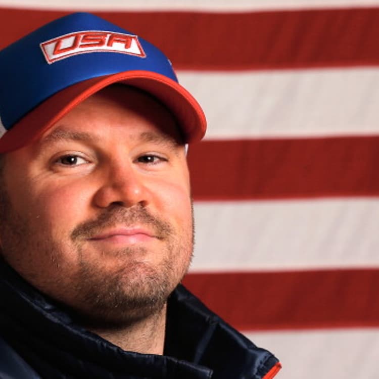 U.S. Bobsledder Steven Holcomb poses for a portrait ahead of the 2014 Sochi Winter Olympics