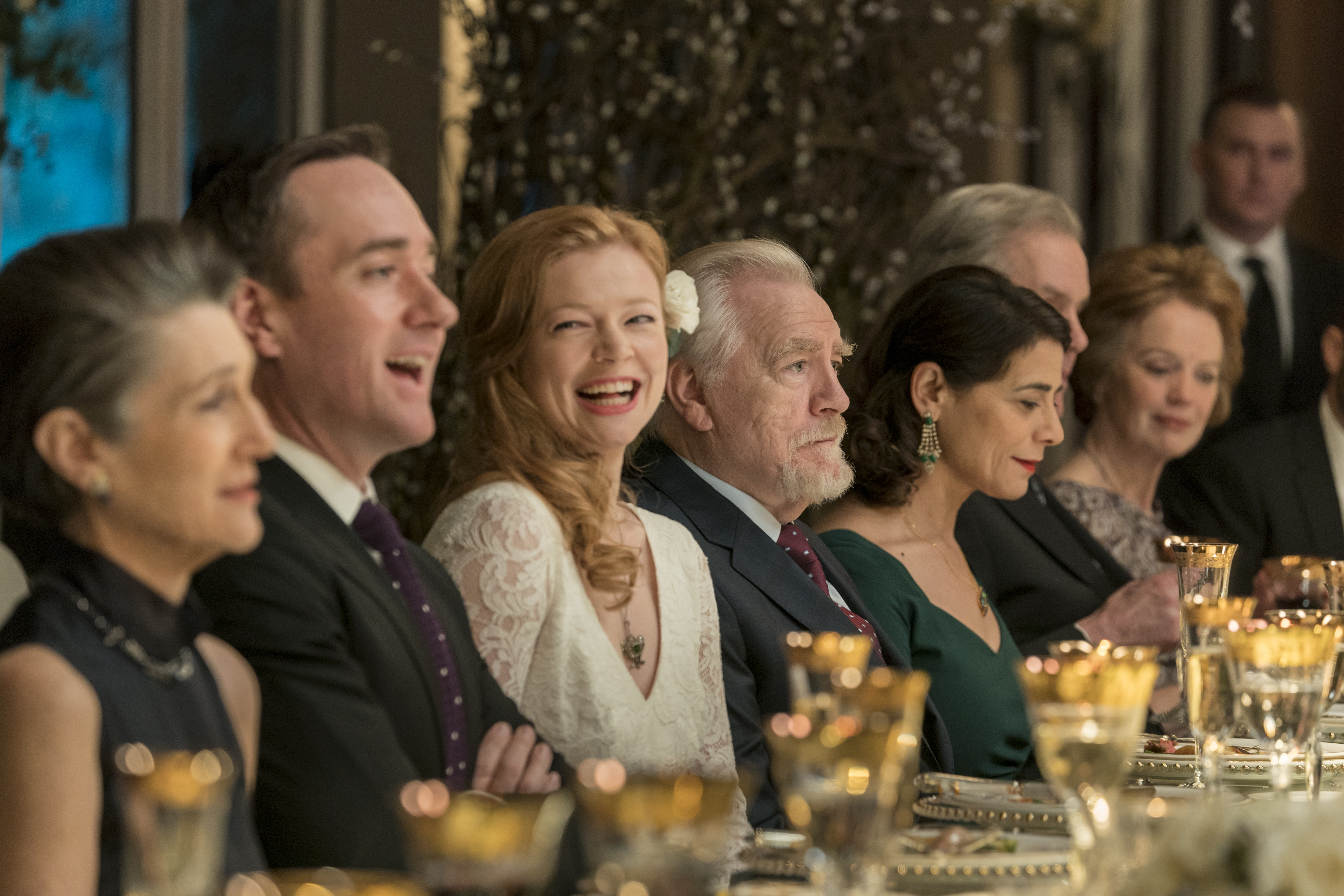 The wedding of Shiv and Tom in the season 1 finale of 'Succession.'