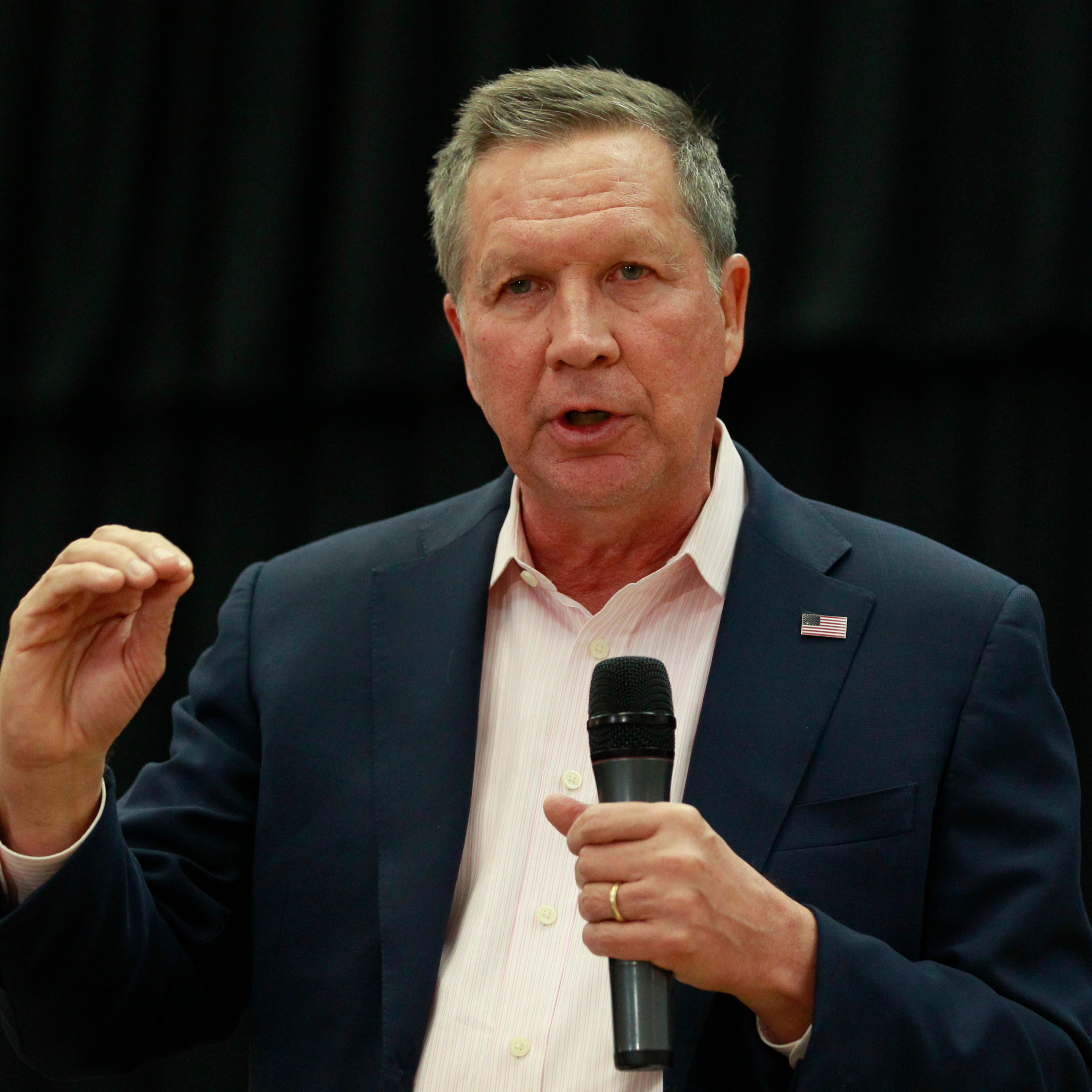 Presidential Candidate And Ohio Gov. John Kasich Campaigns In Utah