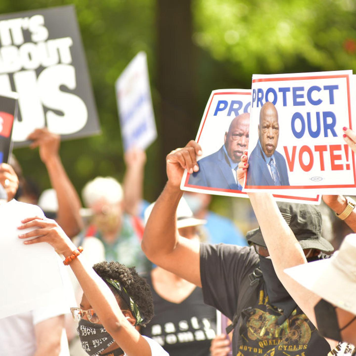 March On For Voting Rights - Atlanta, GA