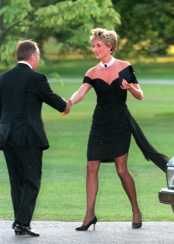 princess diana revenge black dress The Real Story of Princess Diana's 'Revenge Dress'