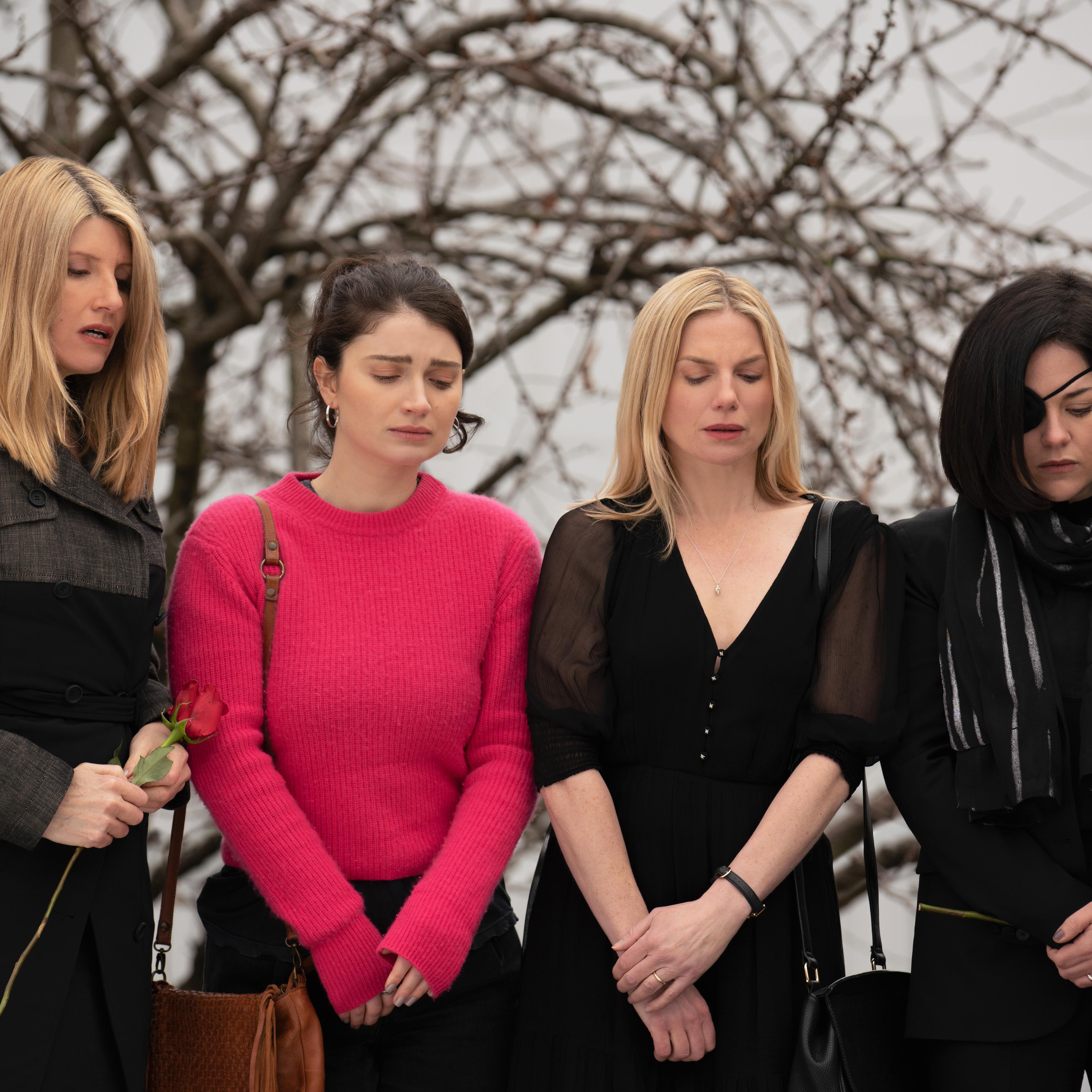 From left: Sharon Horgan, Eve Hewson, Eva Birthistle and Sarah Greene in 'Bad Sisters'