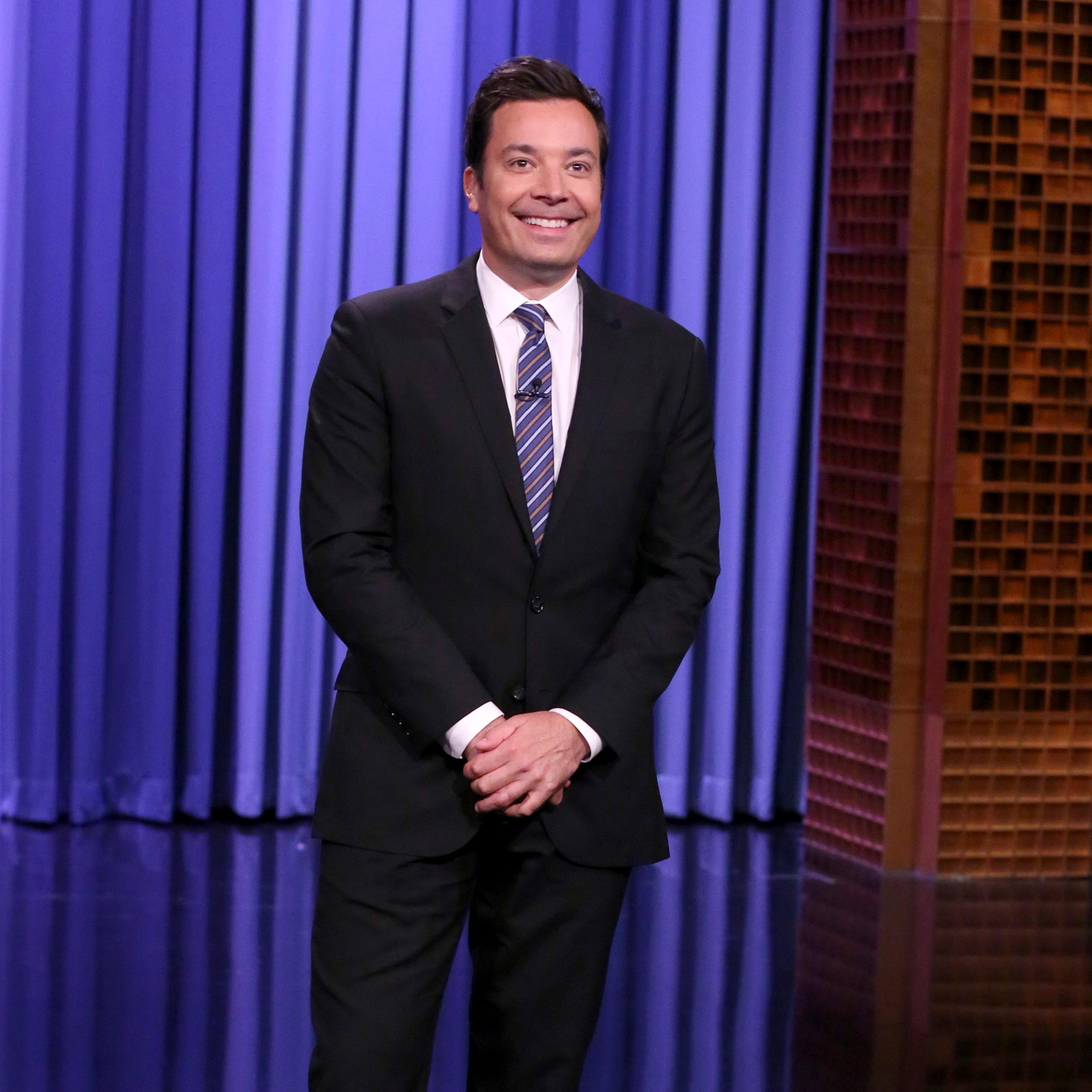Host Jimmy Fallon during the monologue on July 14, 2016.
