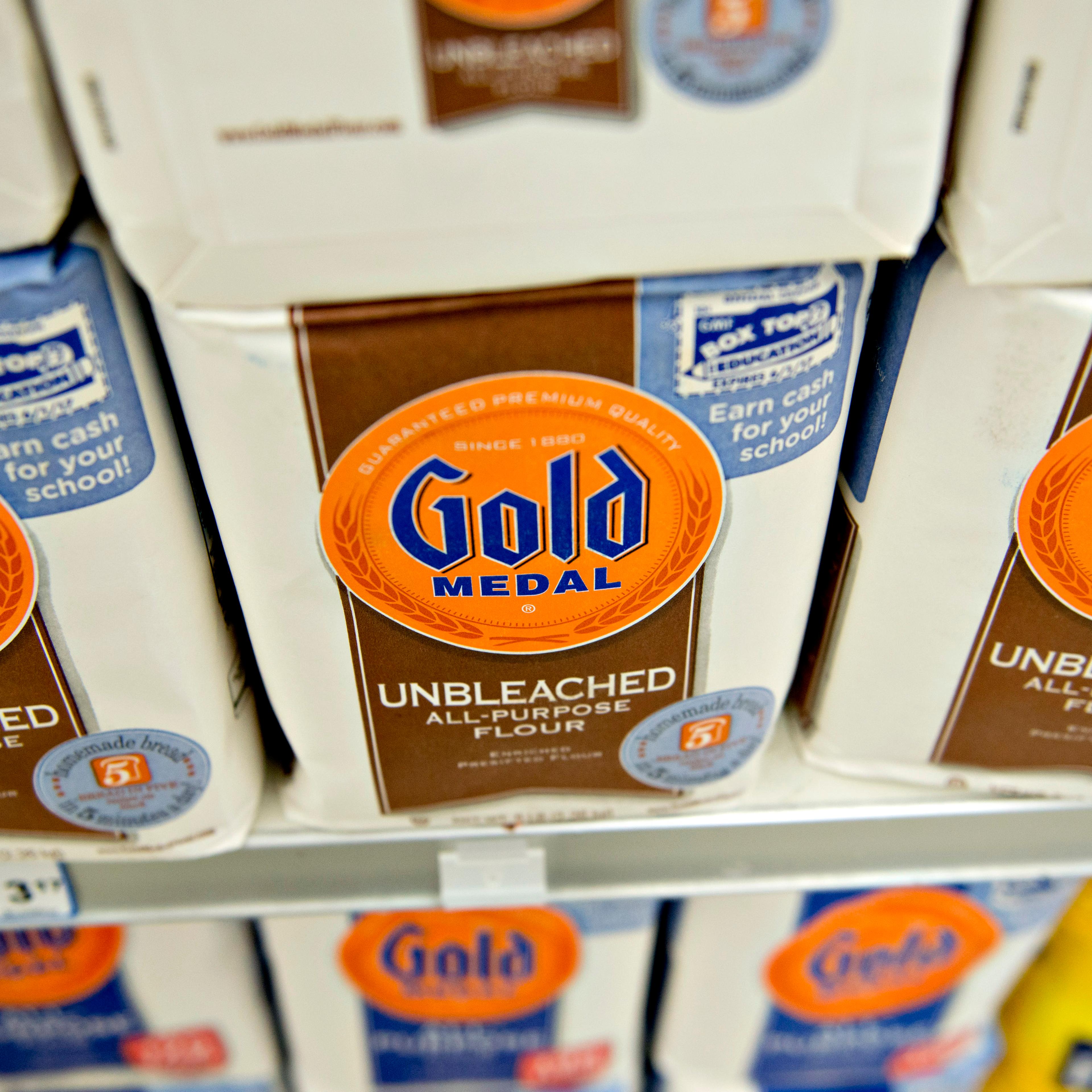 General Mills Inc. Gold Medal flour in Princeton, Ill. on Sept. 17, 2013.