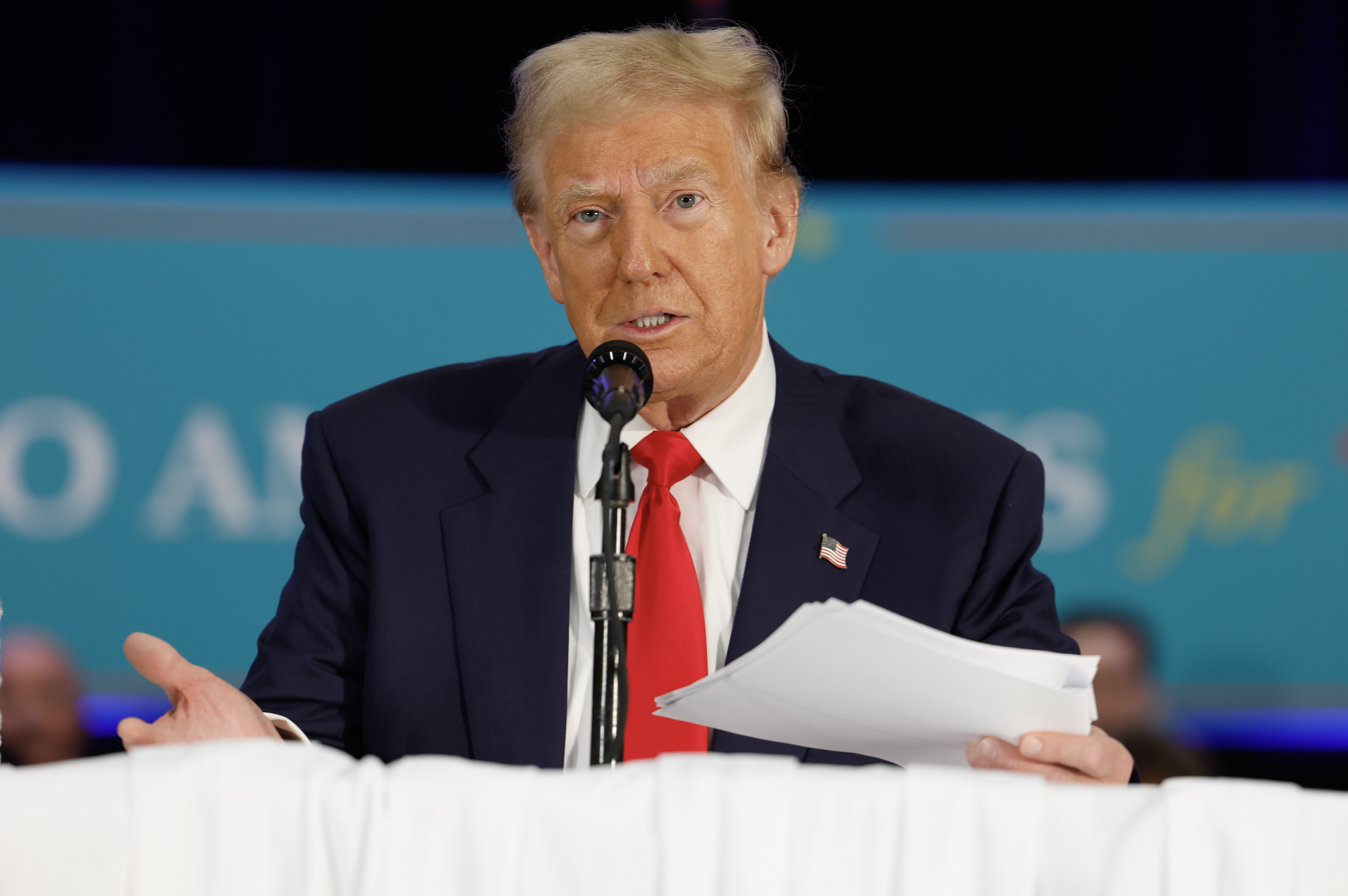 Republican Presidential Nominee Holds Latino Summit In Miami