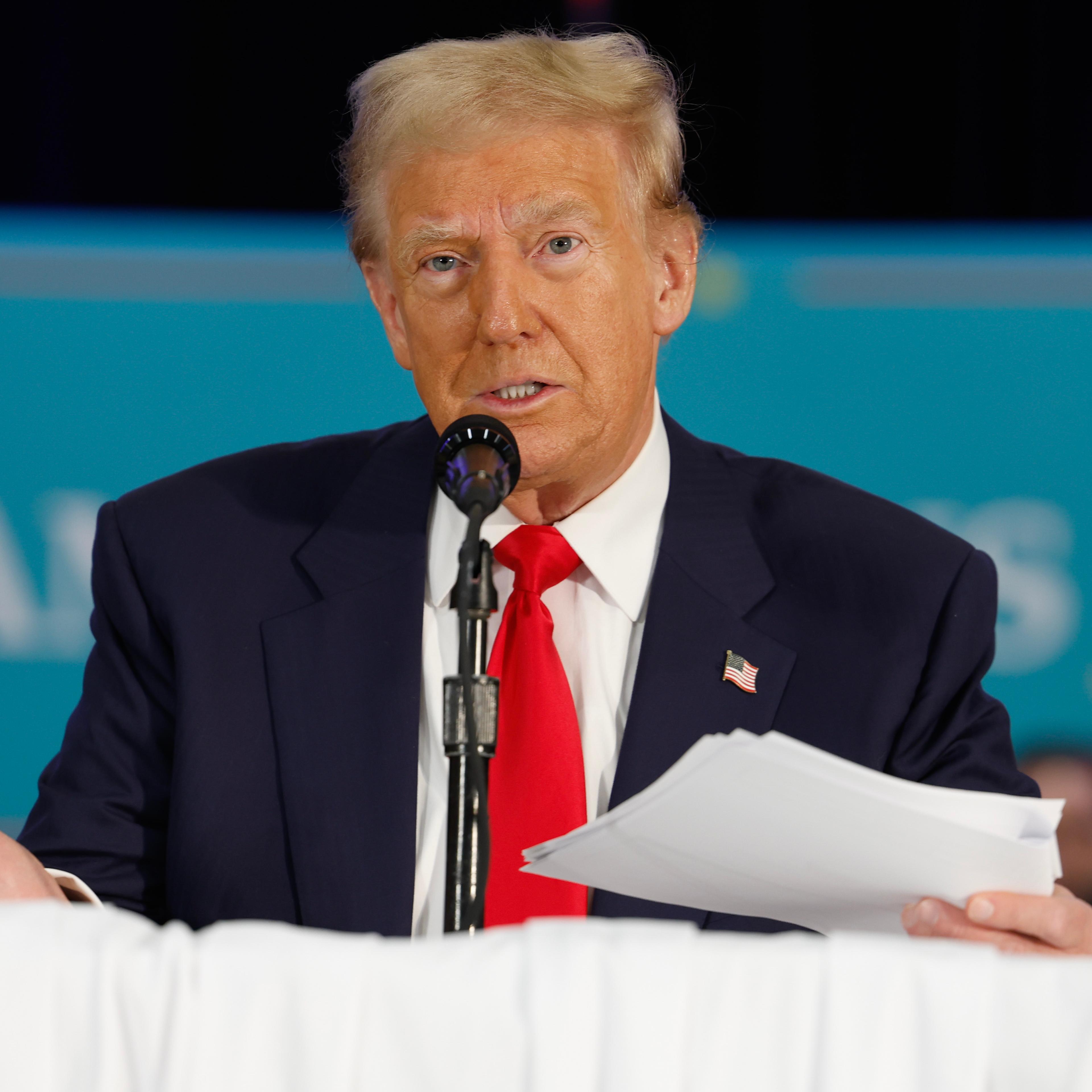 Republican Presidential Nominee Holds Latino Summit In Miami