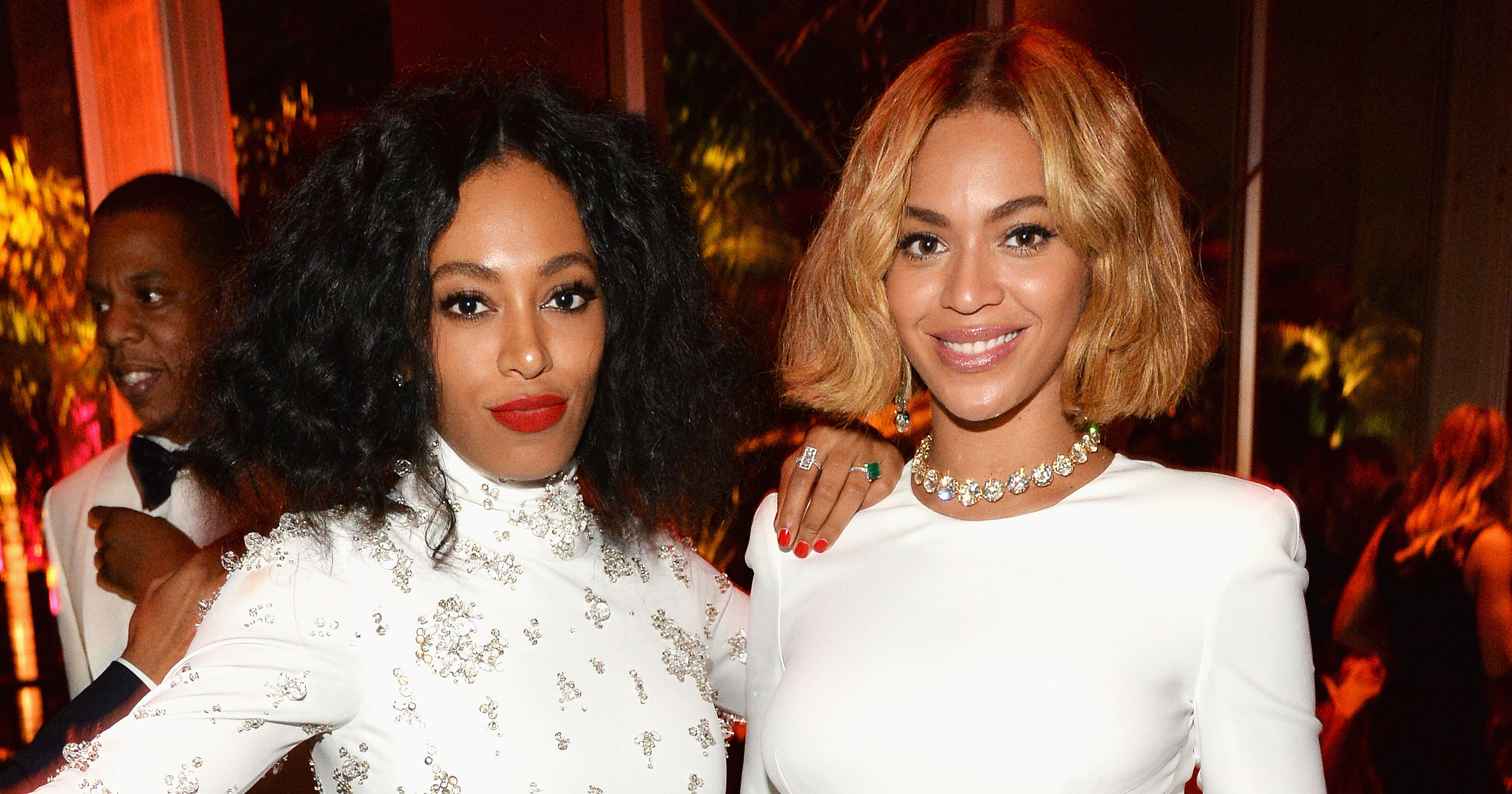 Solange and Beyoncé Knowles.