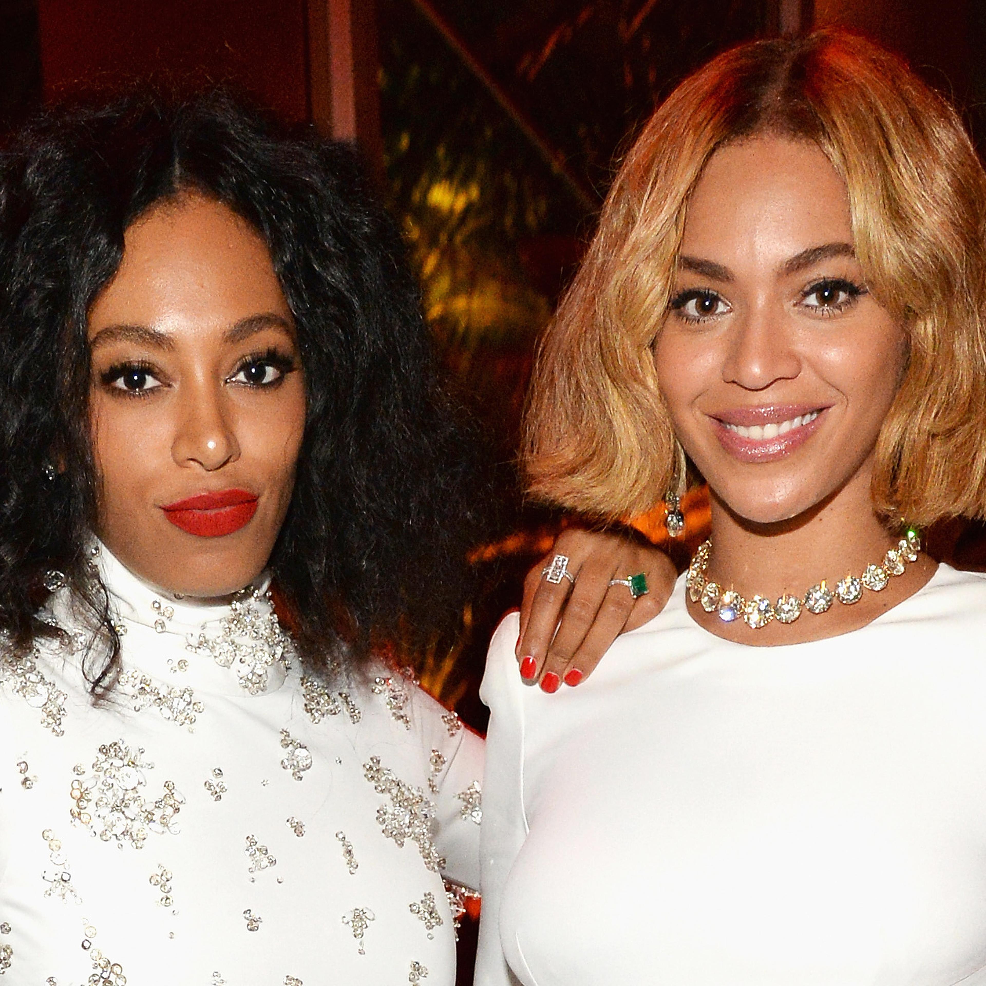 Solange and Beyoncé Knowles.
