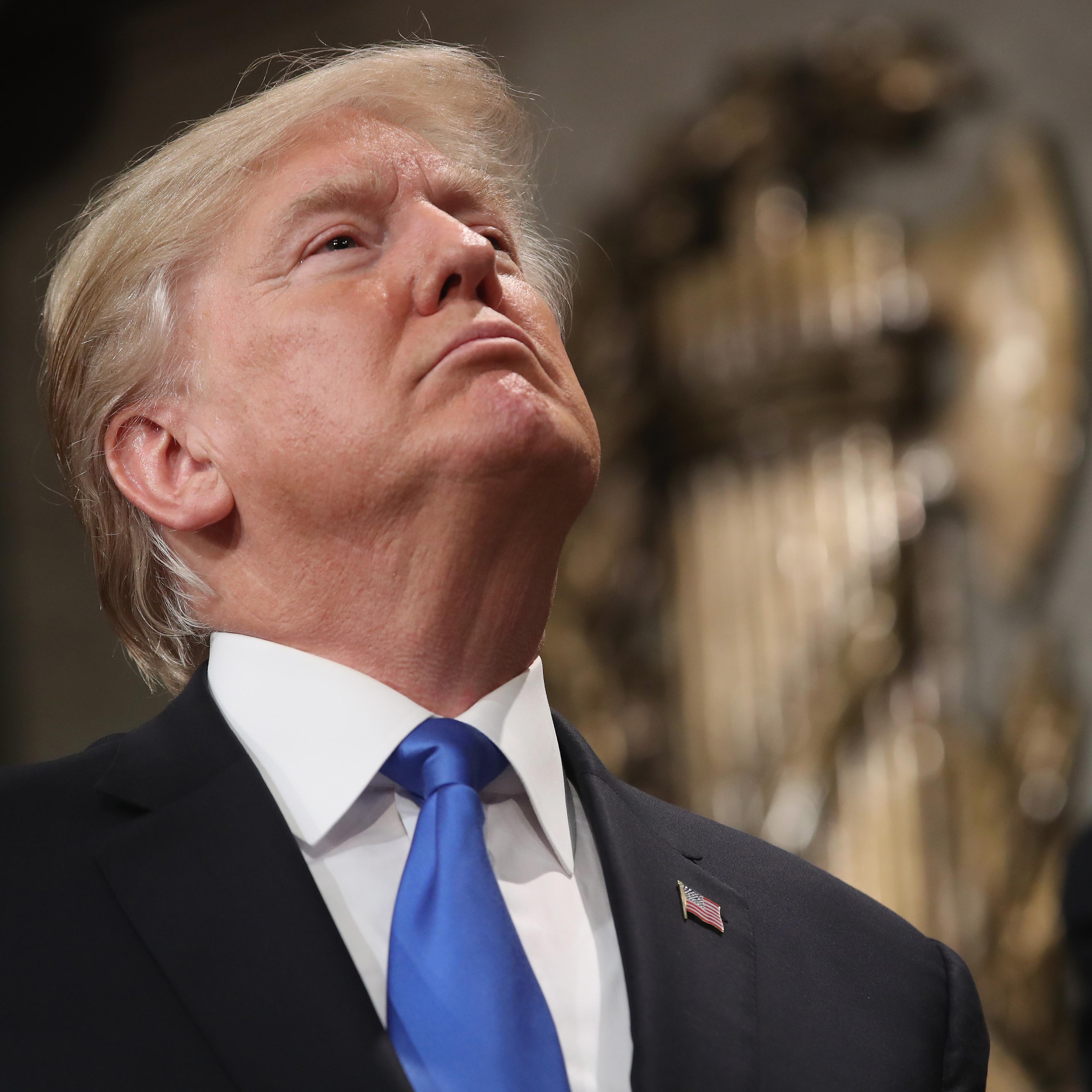 President Trump Addresses The Nation In His First State Of The Union Address To Joint Session Of Congress