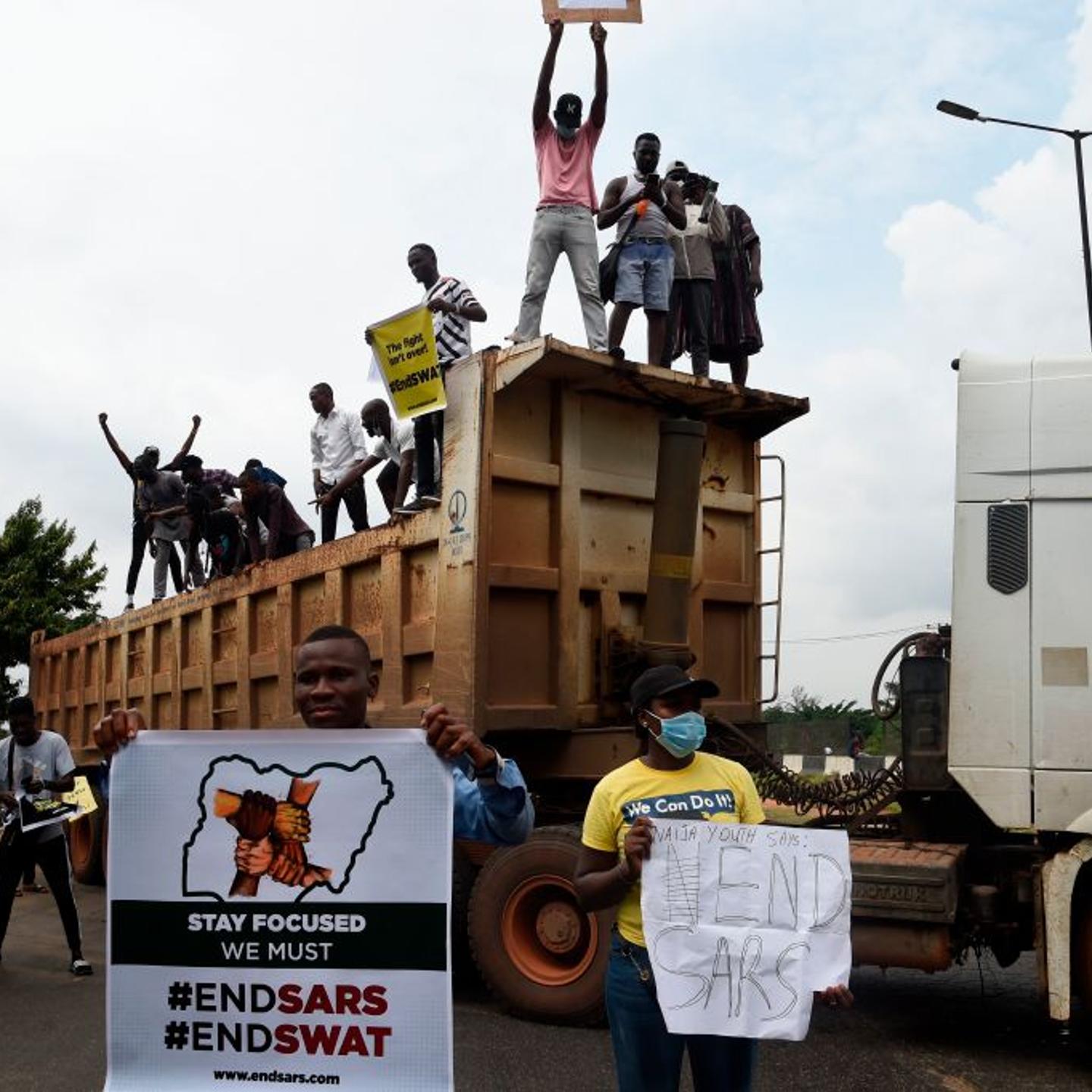 NIGERIA-CRIME-POLICE-DEMO