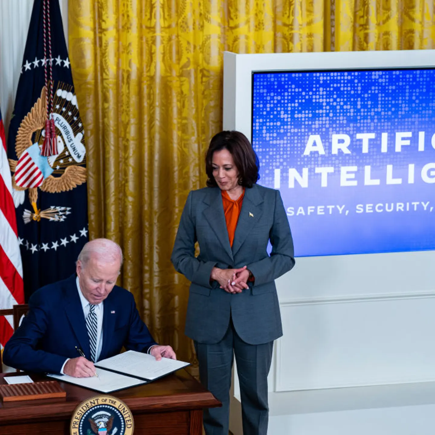 President Biden Delivers Remarks On Artificial Intelligence