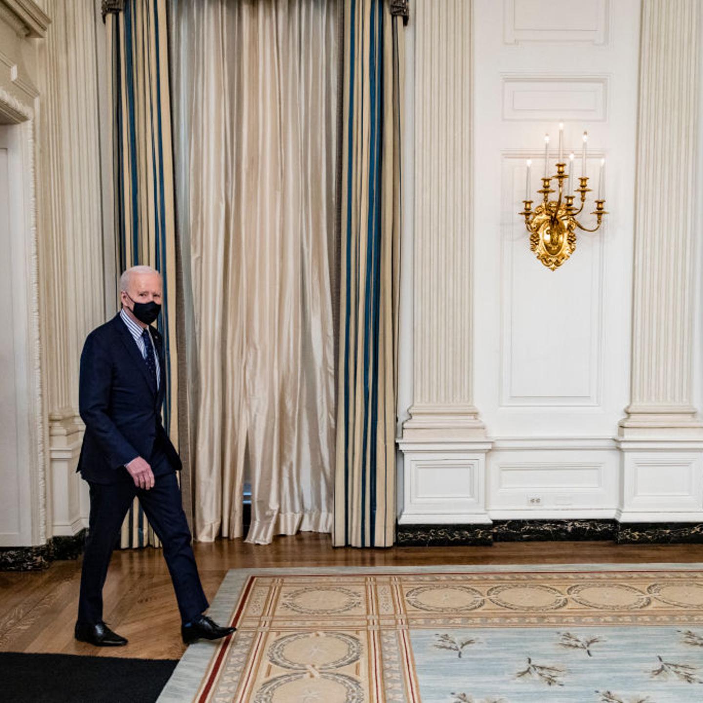 President Biden Speaks Following Passage Of The American Rescue Plan