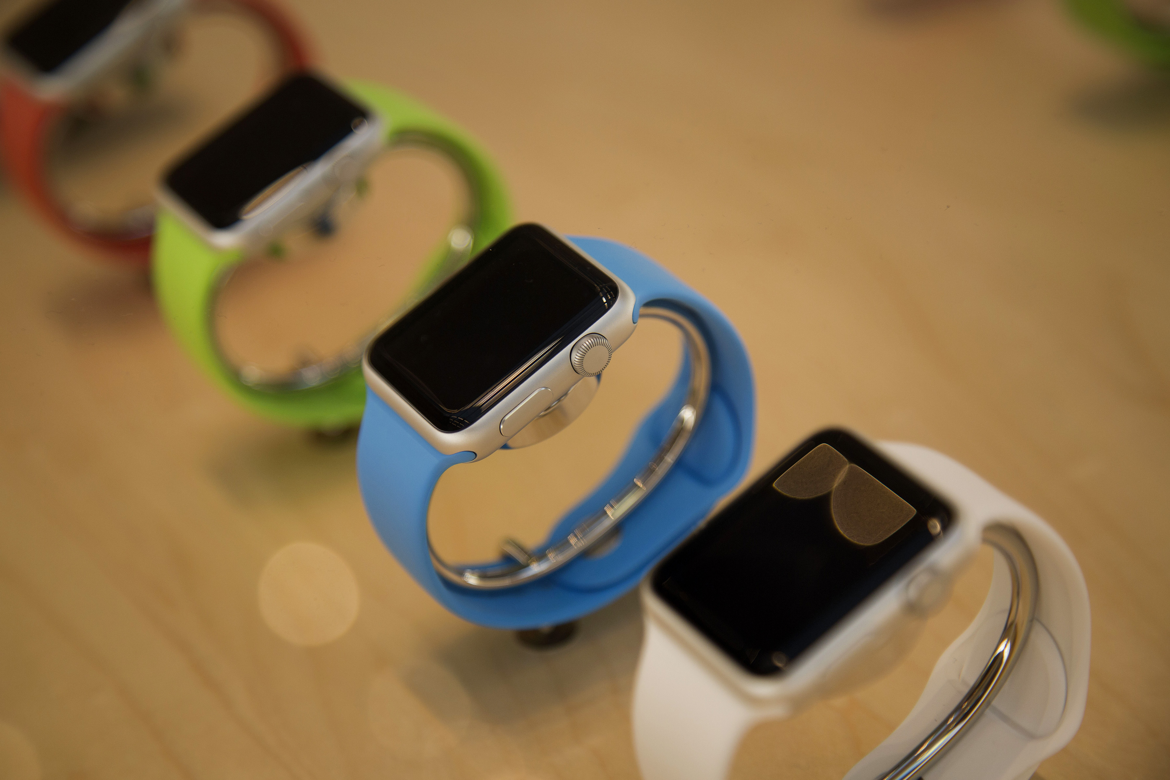 Inside An Apple Inc. Store As The Apple Watch Is Previewed
